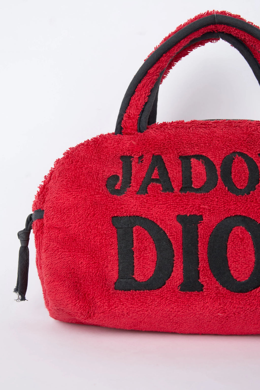 DIOR RED J'ADORE TERRY BAG