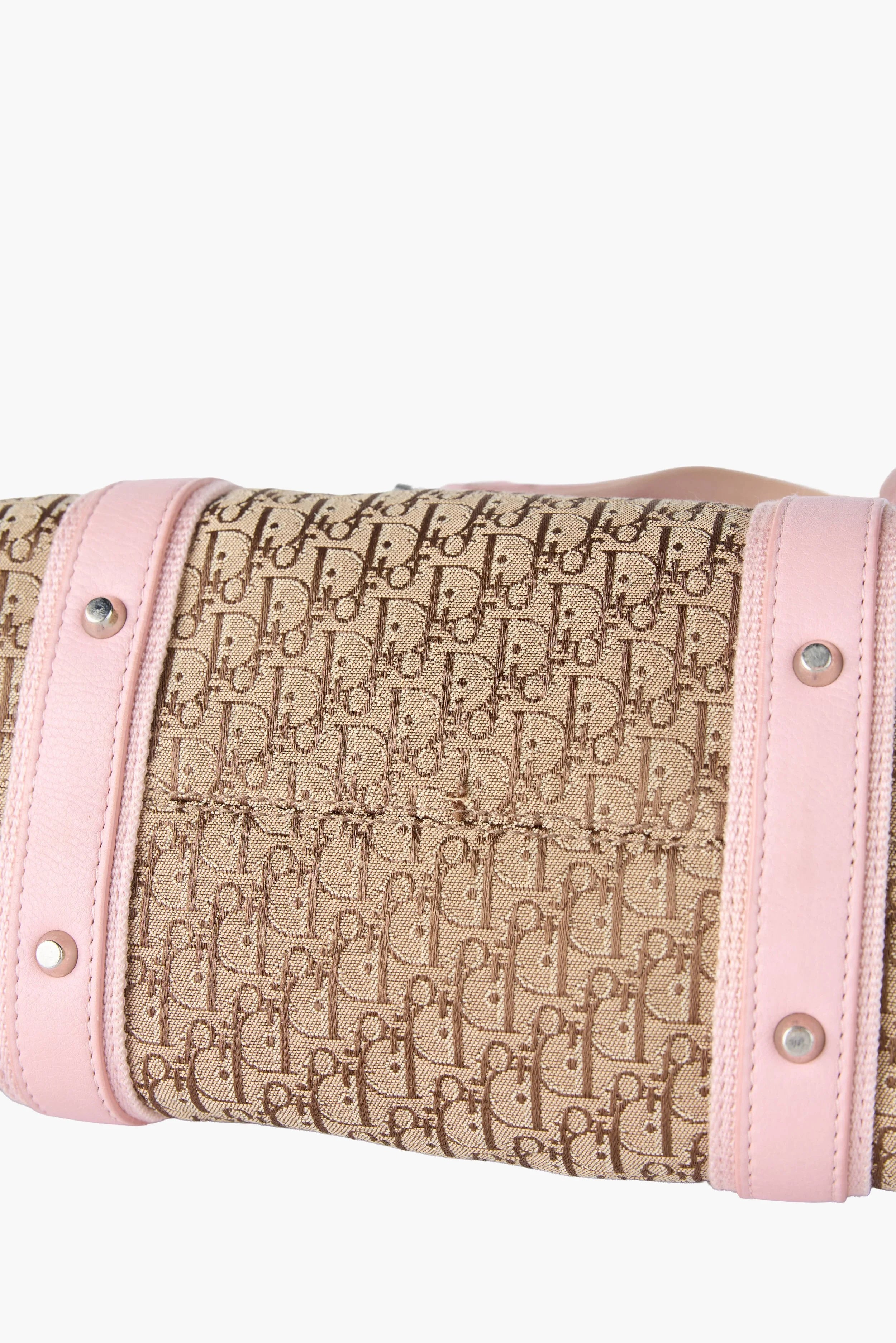 Dior Pink & Beige Boston