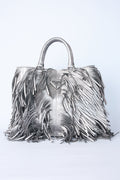 PRADA METALLIC FRINGE BAG
