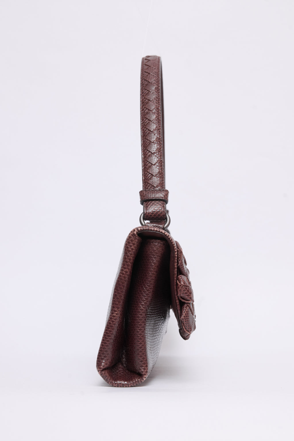 BOTTEGA BROWN FLORAL BAG