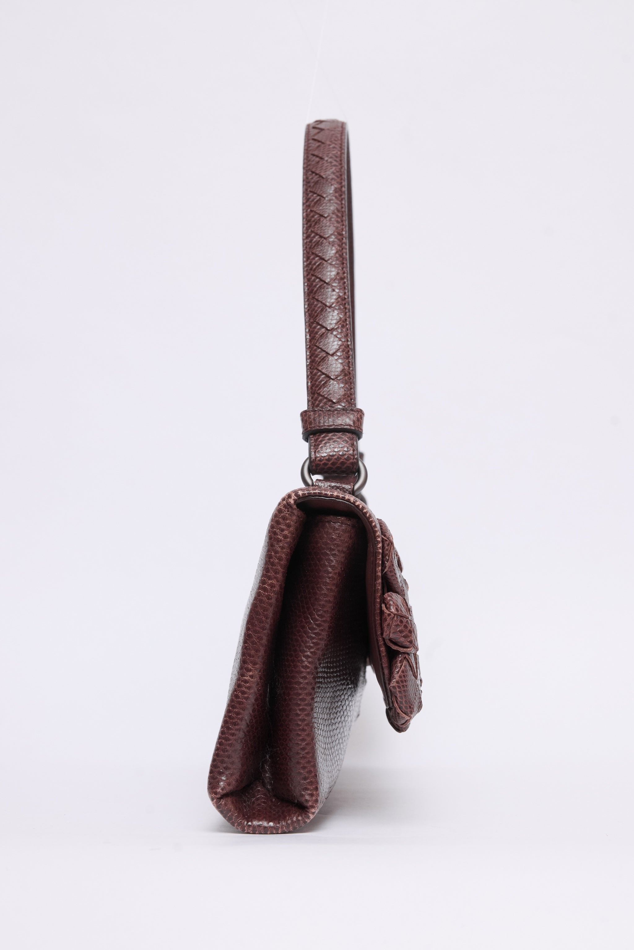 BOTTEGA BROWN FLORAL BAG