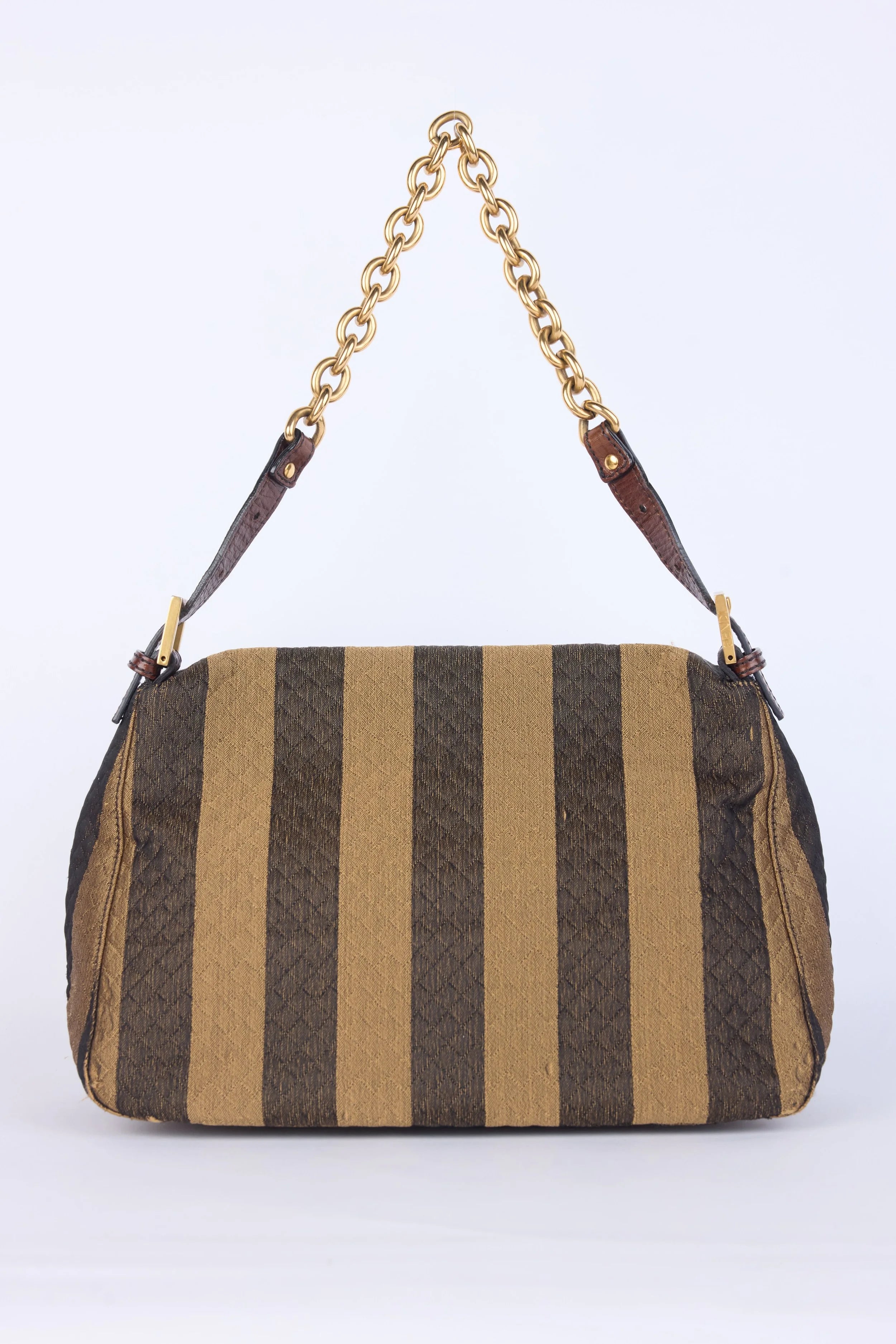 FENDI MAMA BAGUETTE TAN & OBLIQUE