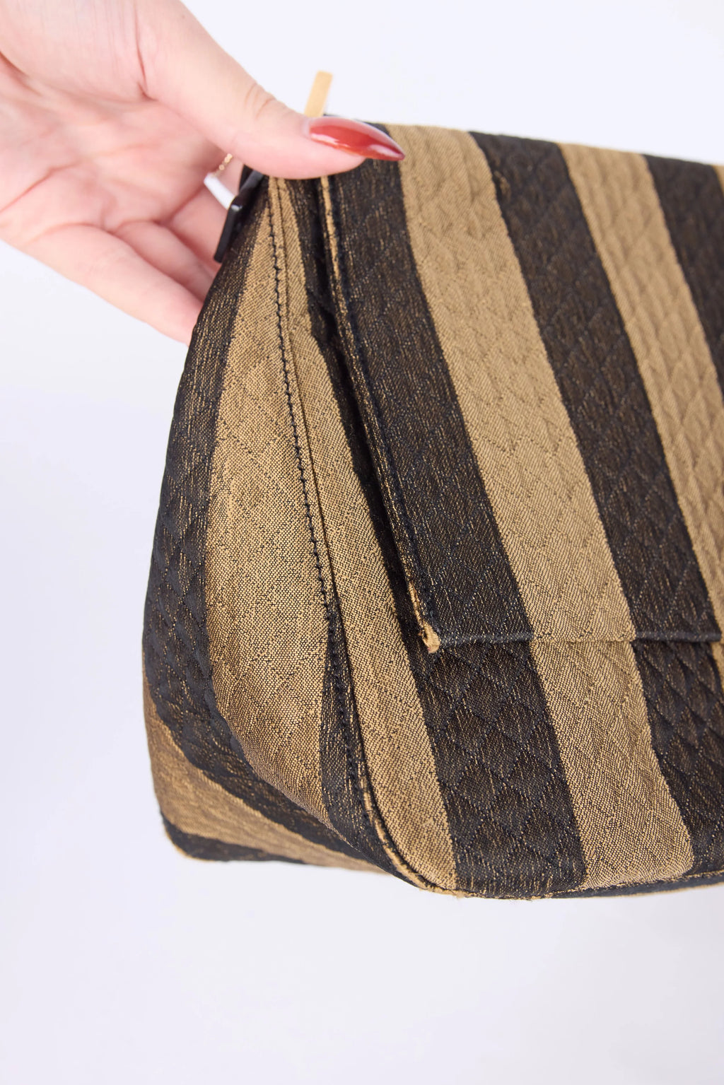 FENDI MAMA BAGUETTE TAN & OBLIQUE