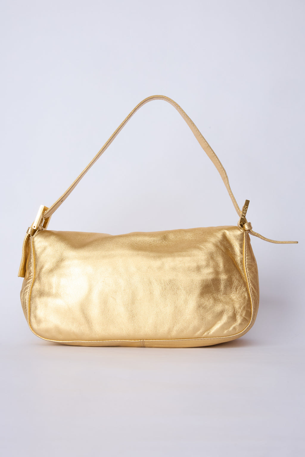 FENDI GOLD MAMMA BAGUETTE