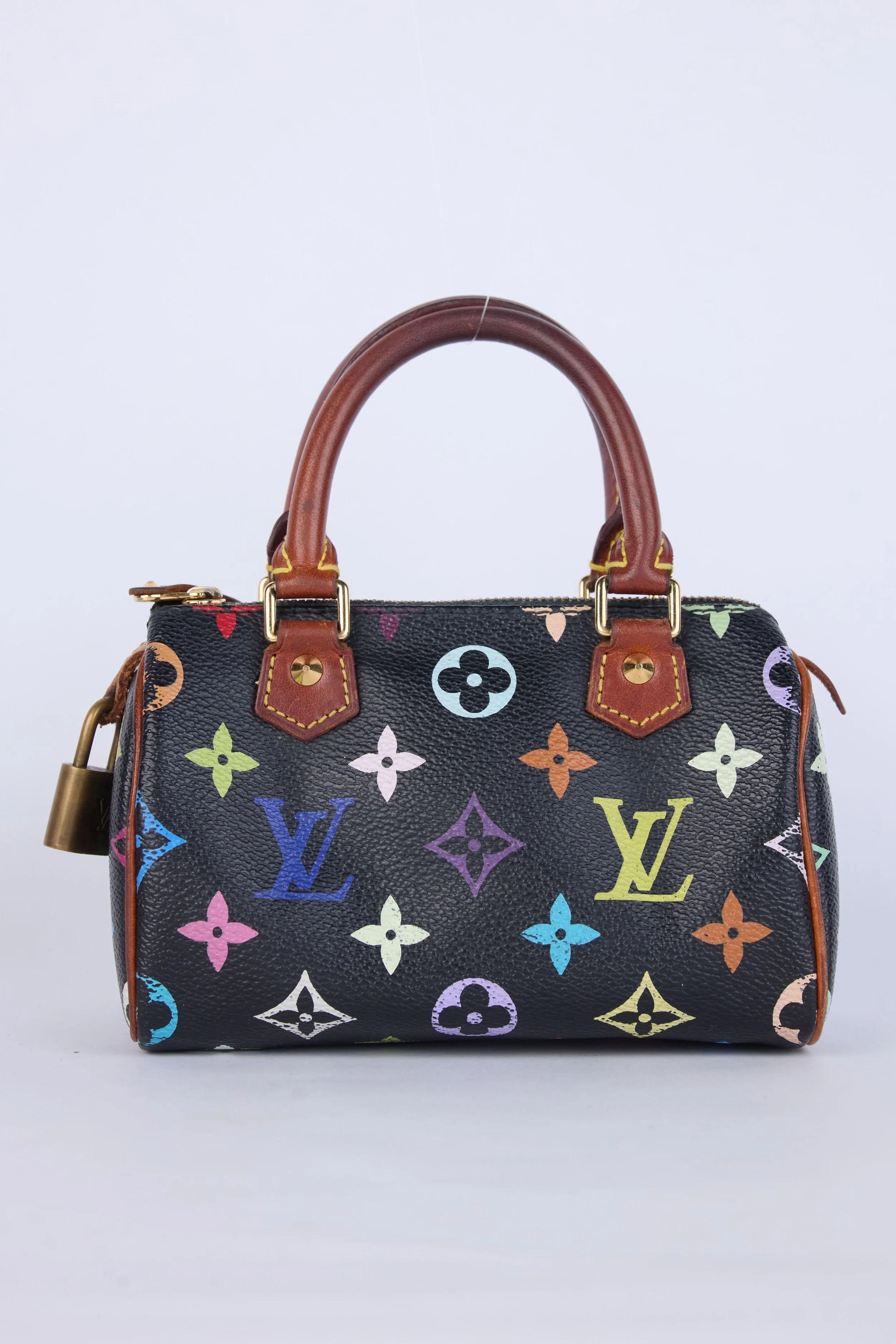 LOUIS VUITTON X TAKASHI MURAKAMI BLACK MONOGRAM SPEEDY
