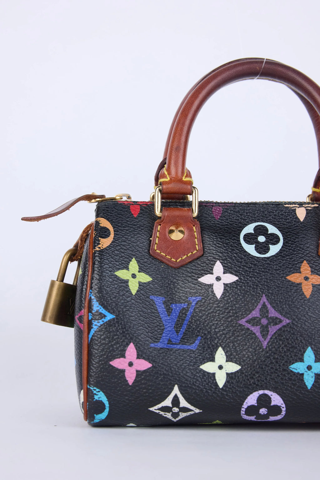 LOUIS VUITTON X TAKASHI MURAKAMI BLACK MONOGRAM SPEEDY