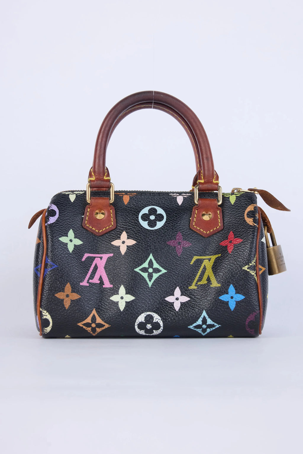 LOUIS VUITTON X TAKASHI MURAKAMI BLACK MONOGRAM SPEEDY