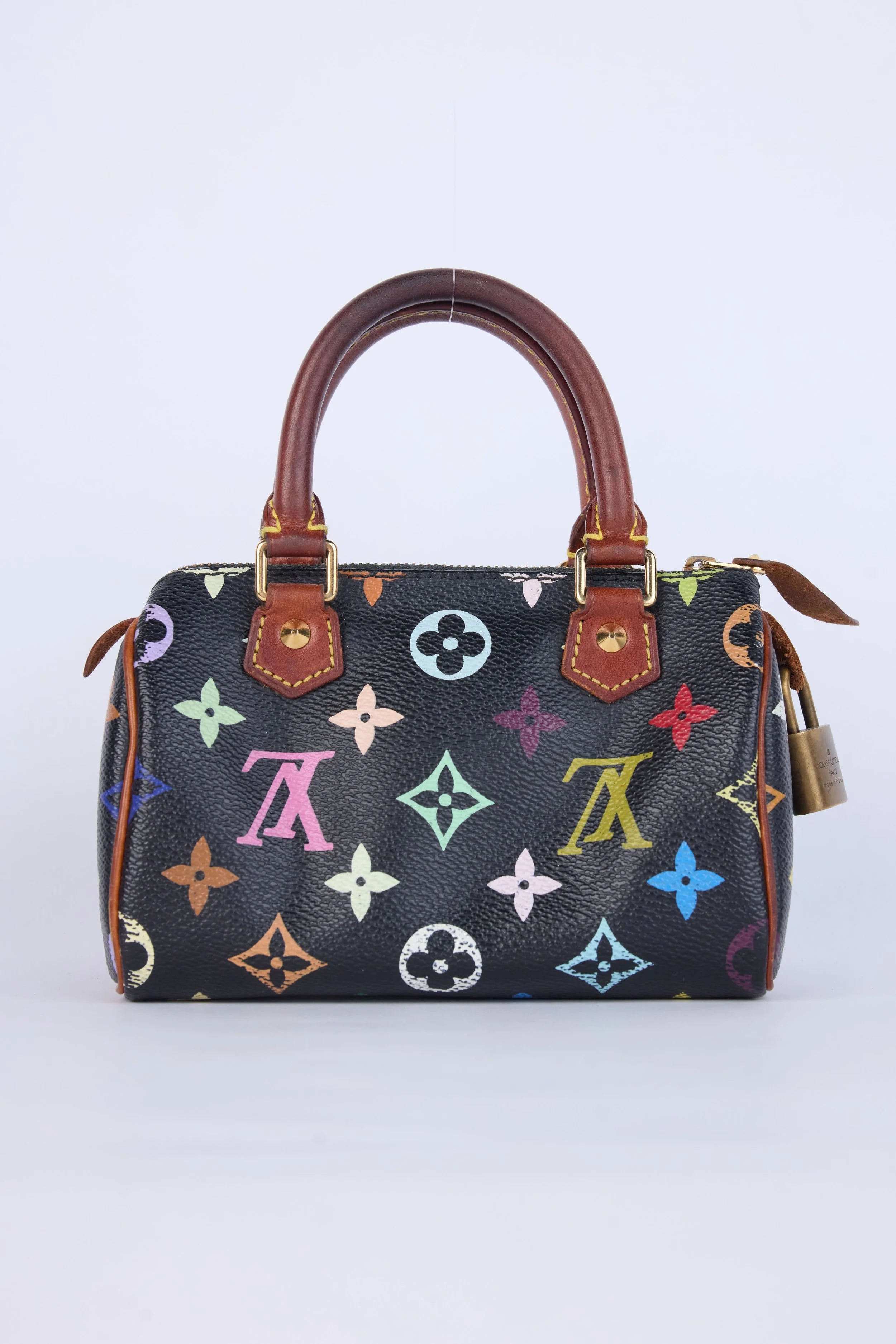 LOUIS VUITTON X TAKASHI MURAKAMI BLACK MONOGRAM SPEEDY