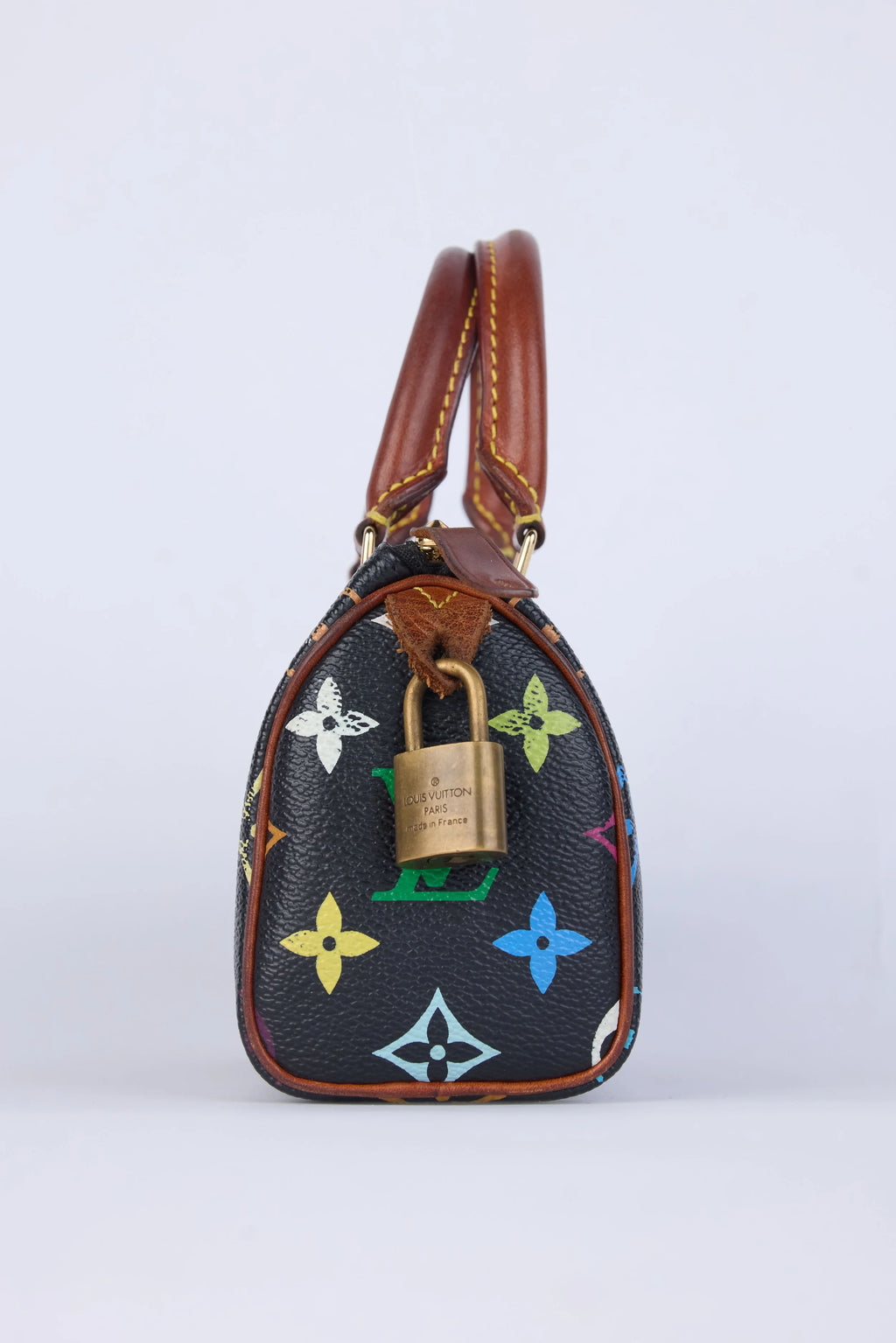 LOUIS VUITTON X TAKASHI MURAKAMI BLACK MONOGRAM SPEEDY