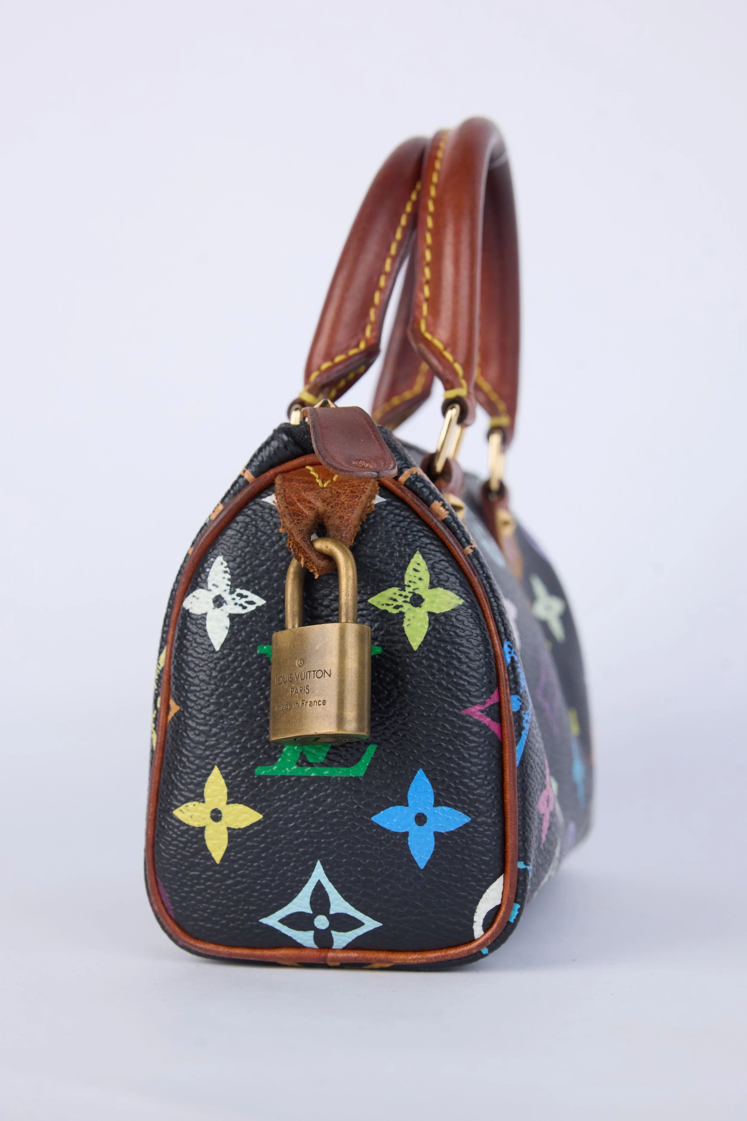 LOUIS VUITTON X TAKASHI MURAKAMI BLACK MONOGRAM SPEEDY