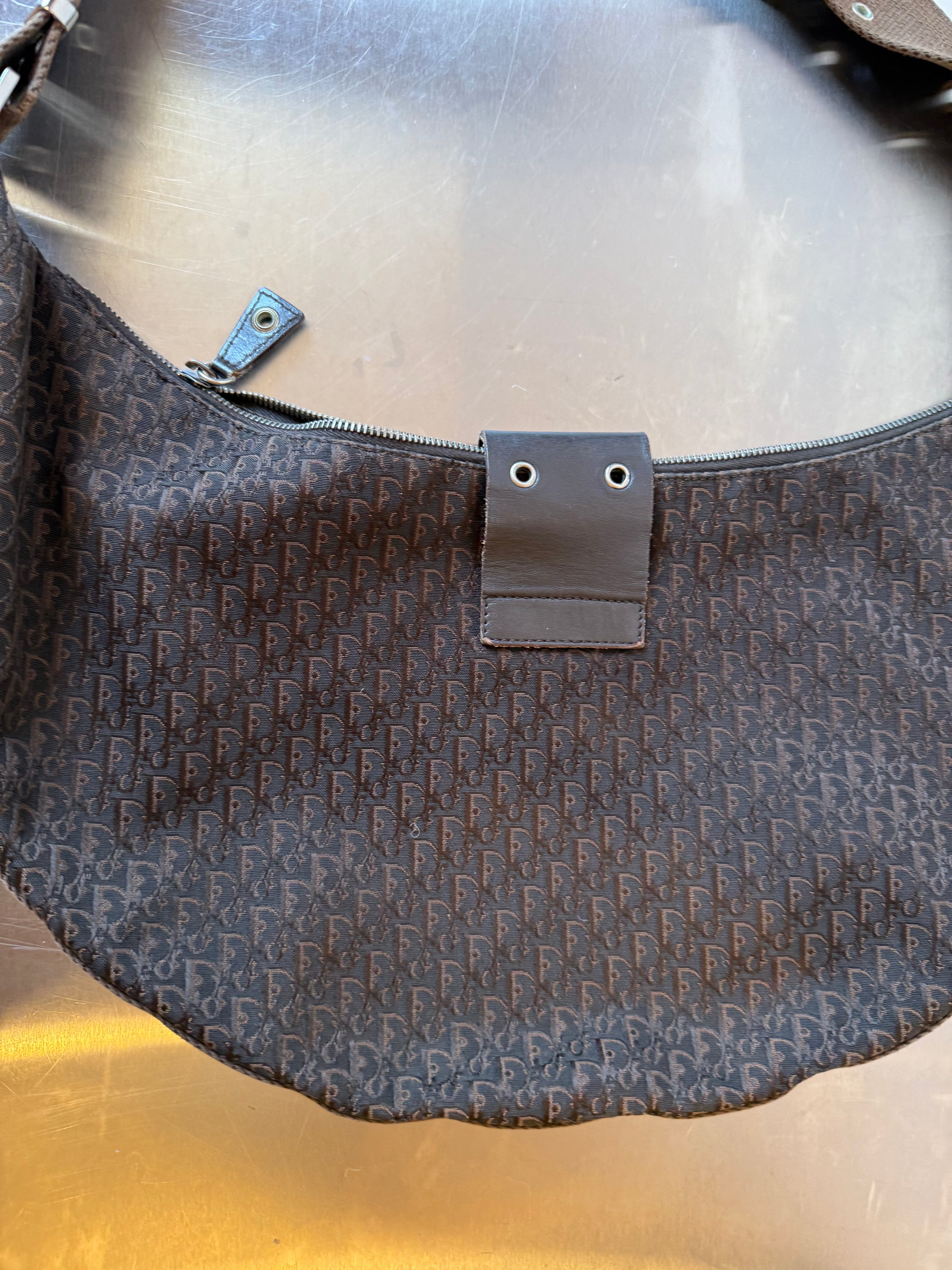 DIOR TROTTER CRESCENT HOBO