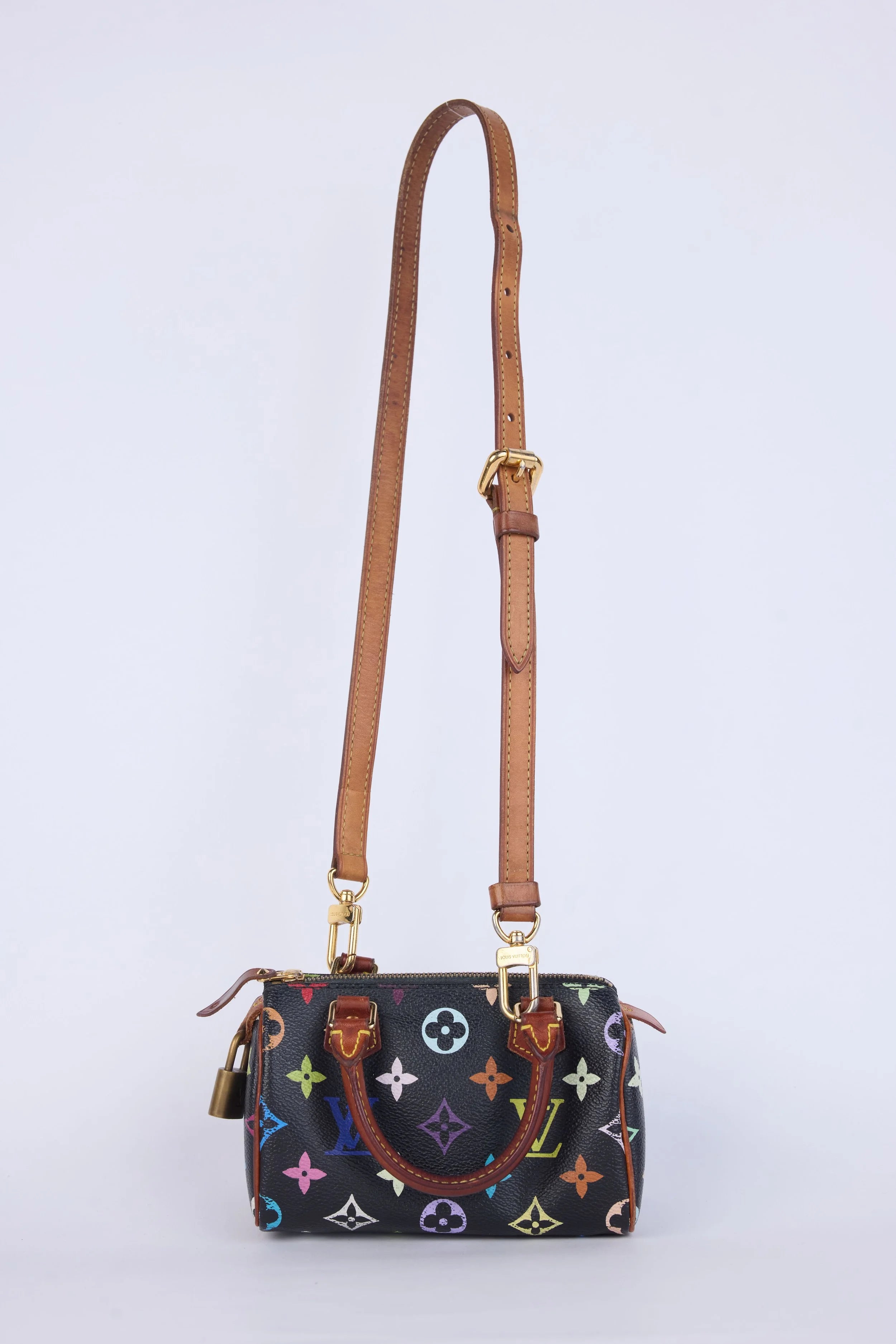 LOUIS VUITTON X TAKASHI MURAKAMI BLACK MONOGRAM SPEEDY
