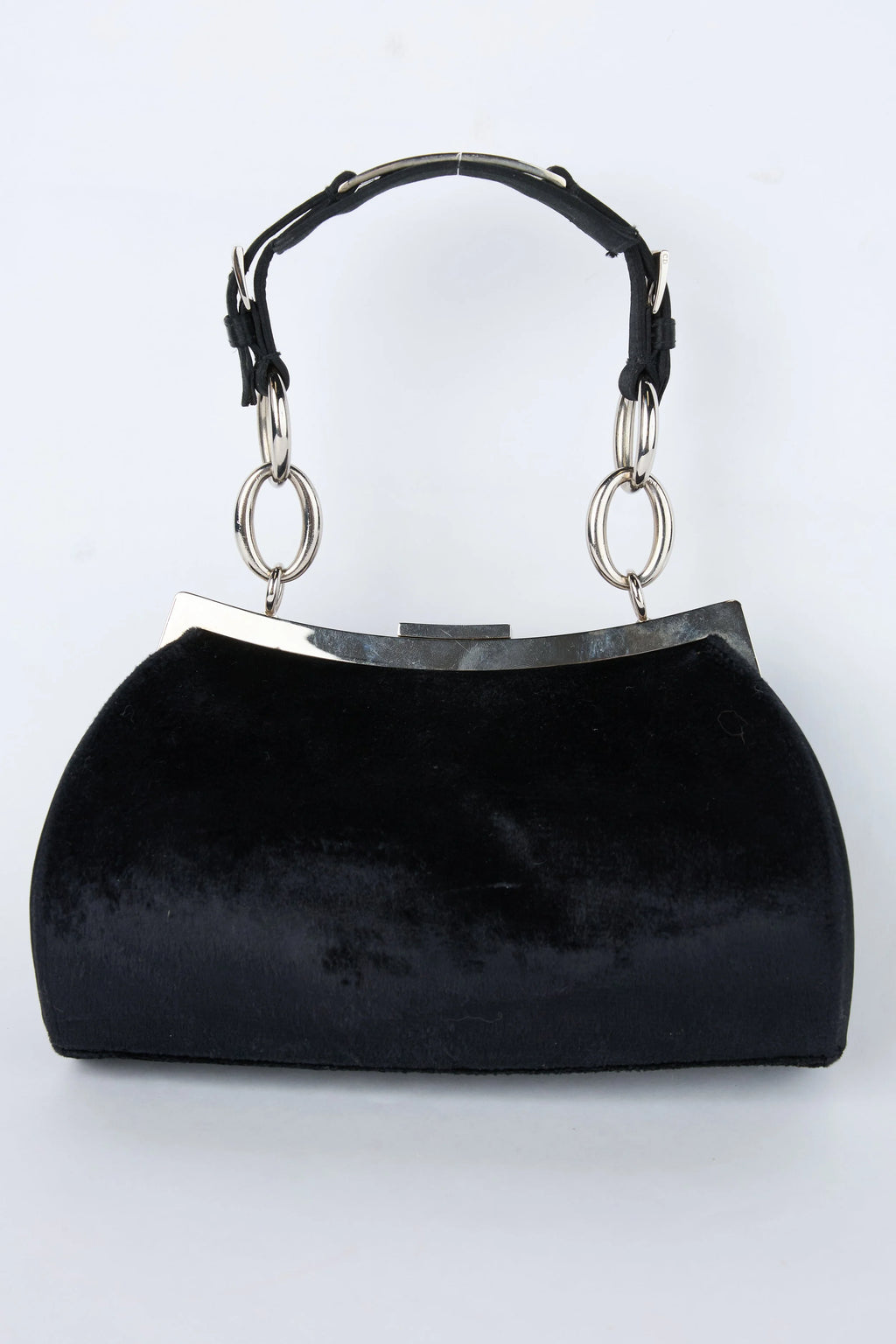LIMITED EDITION DIOR BLACK VELVET DIVA BAG