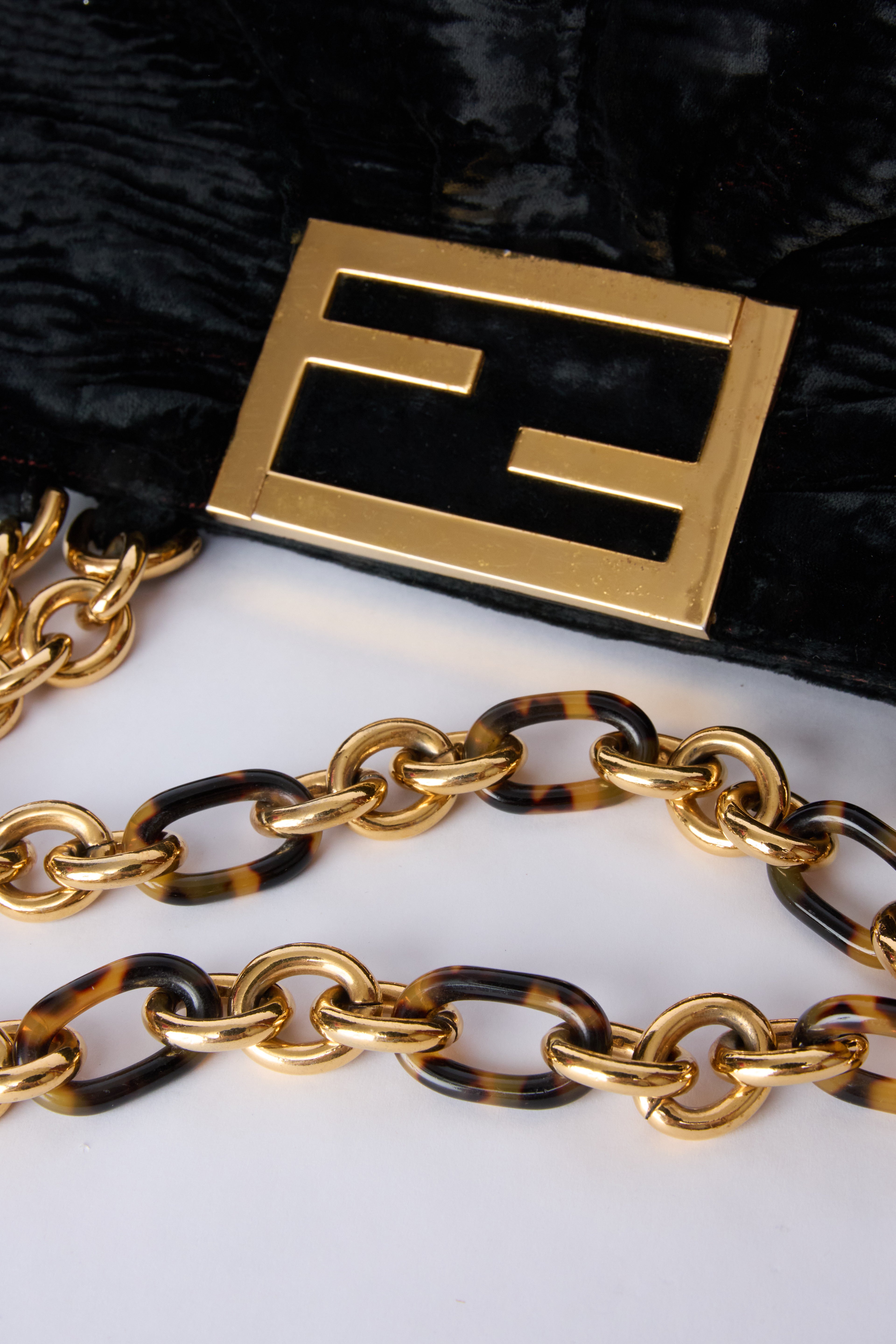 FENDI VELVET MIA BAG