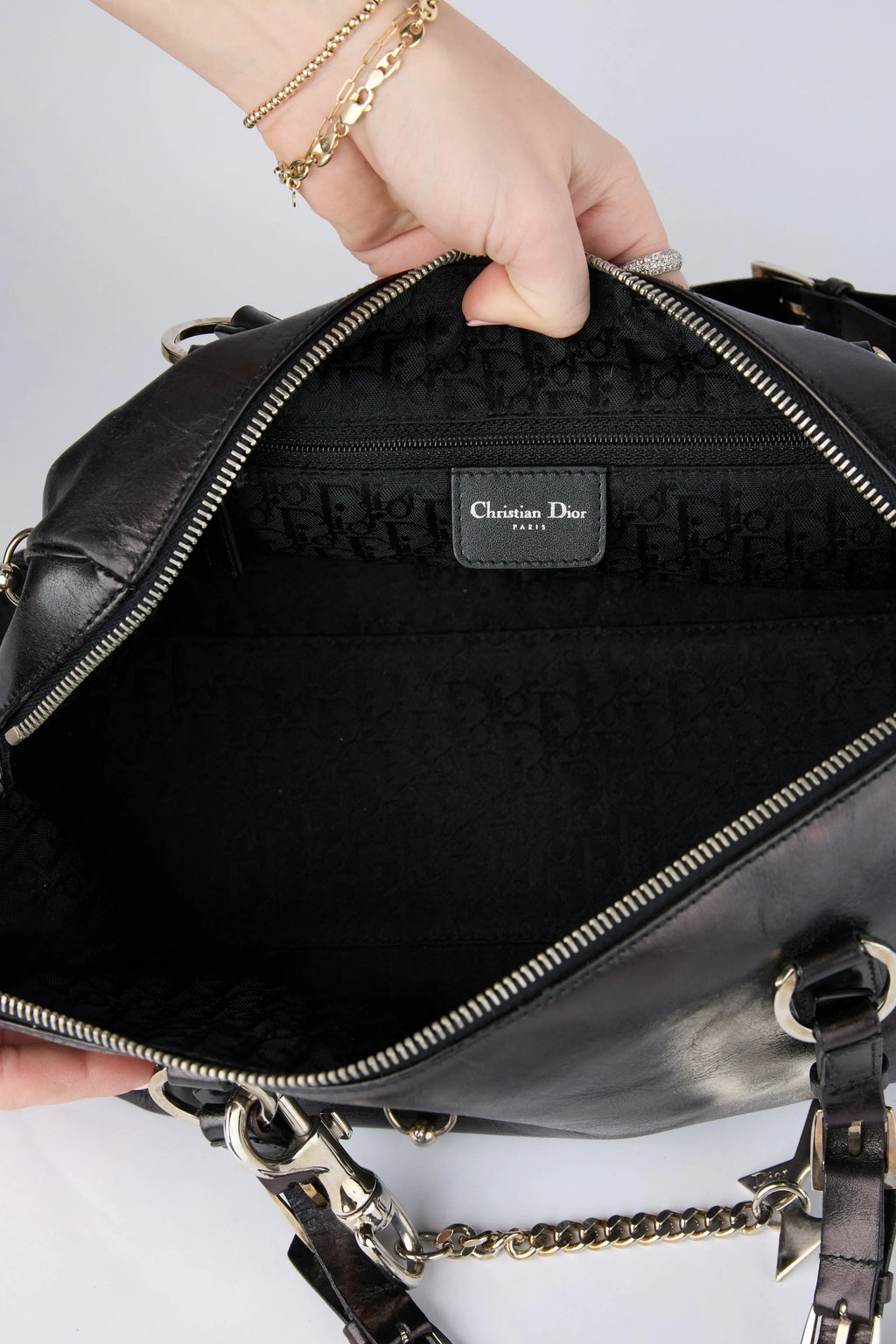DIOR BLACK HARDCORE PIERCED BOSTON