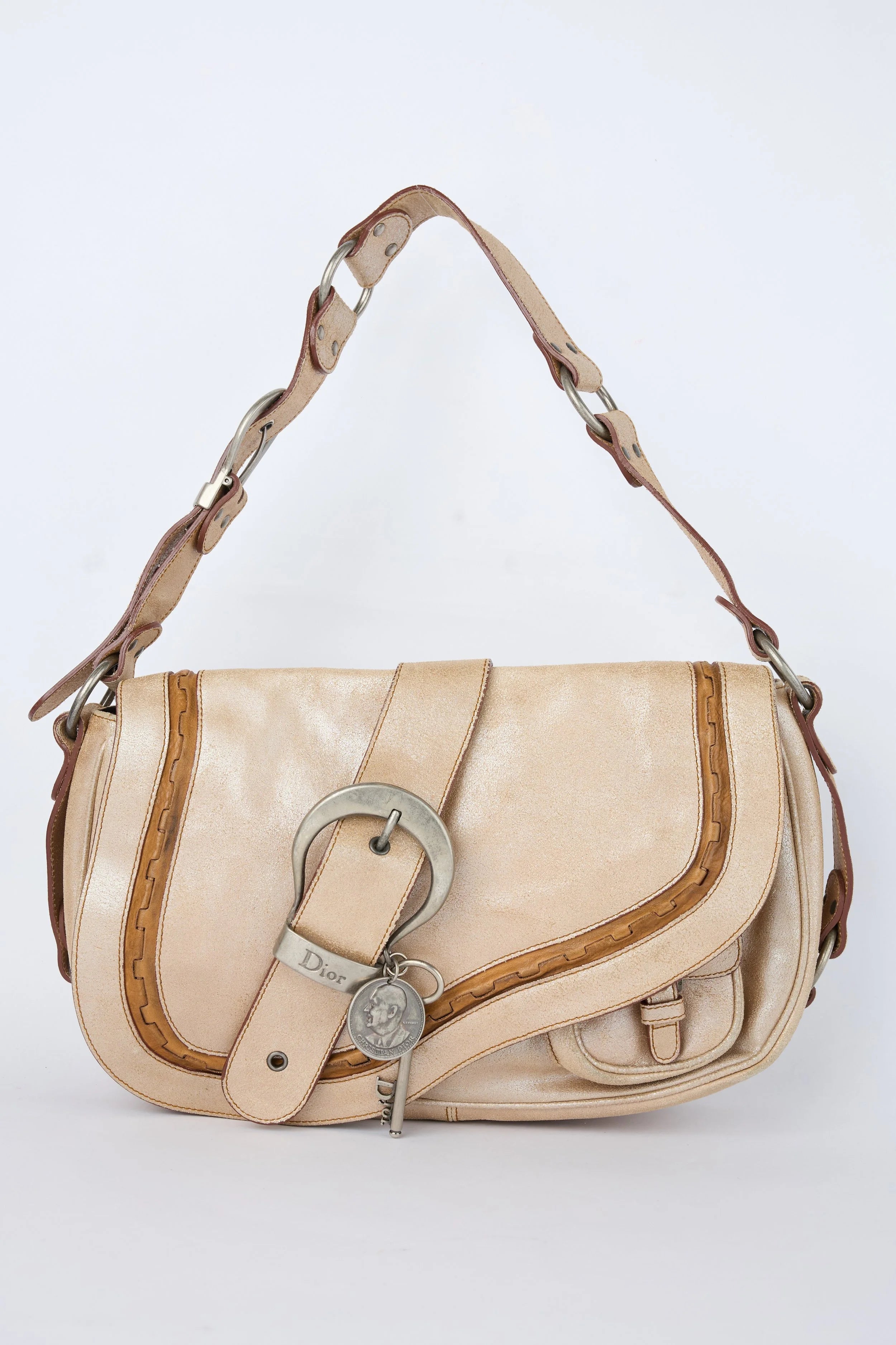 DIOR BRONZE CALFSKIN GAUCHO