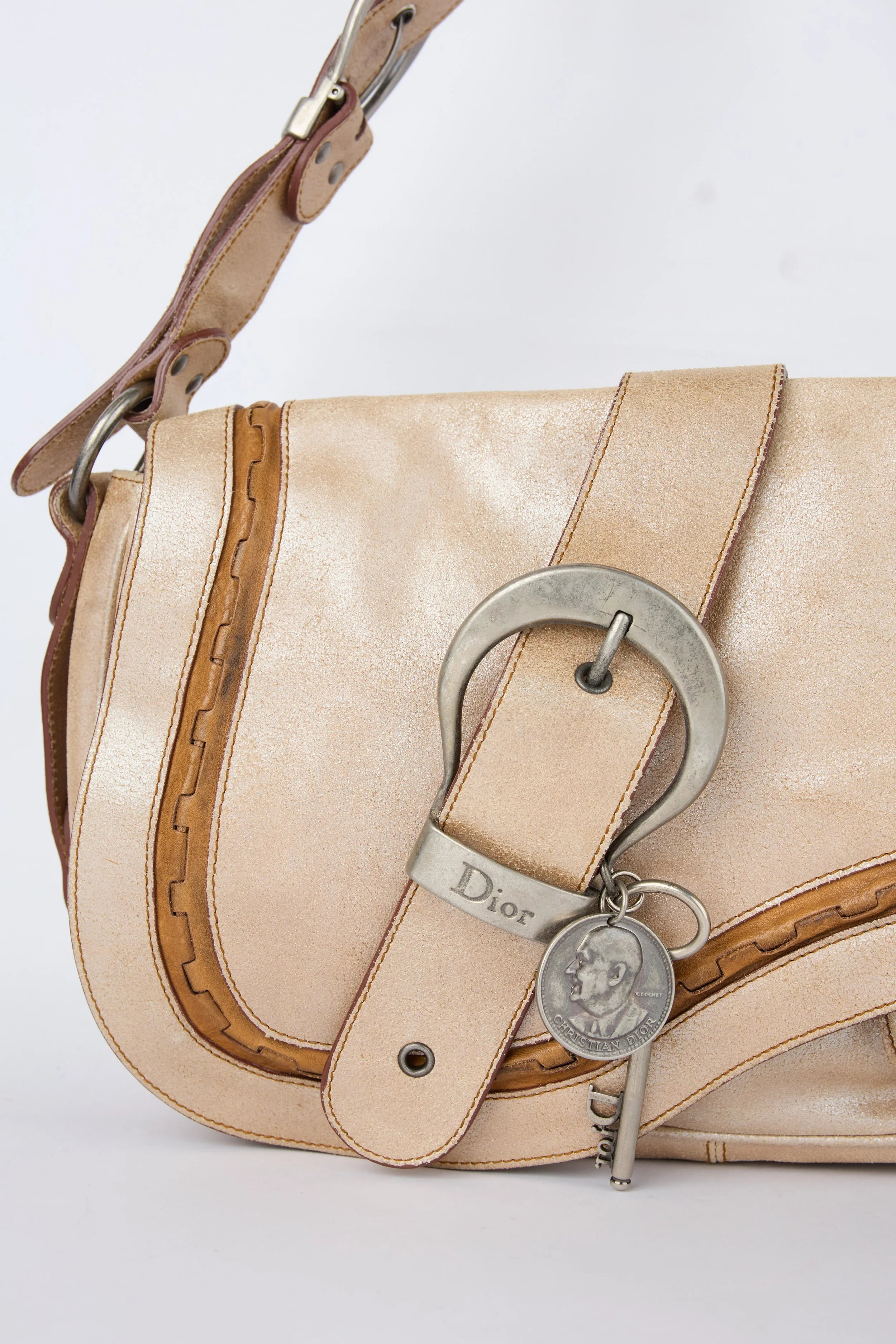 DIOR BRONZE CALFSKIN GAUCHO
