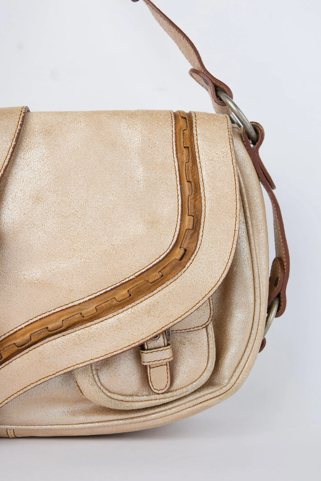 DIOR BRONZE CALFSKIN GAUCHO