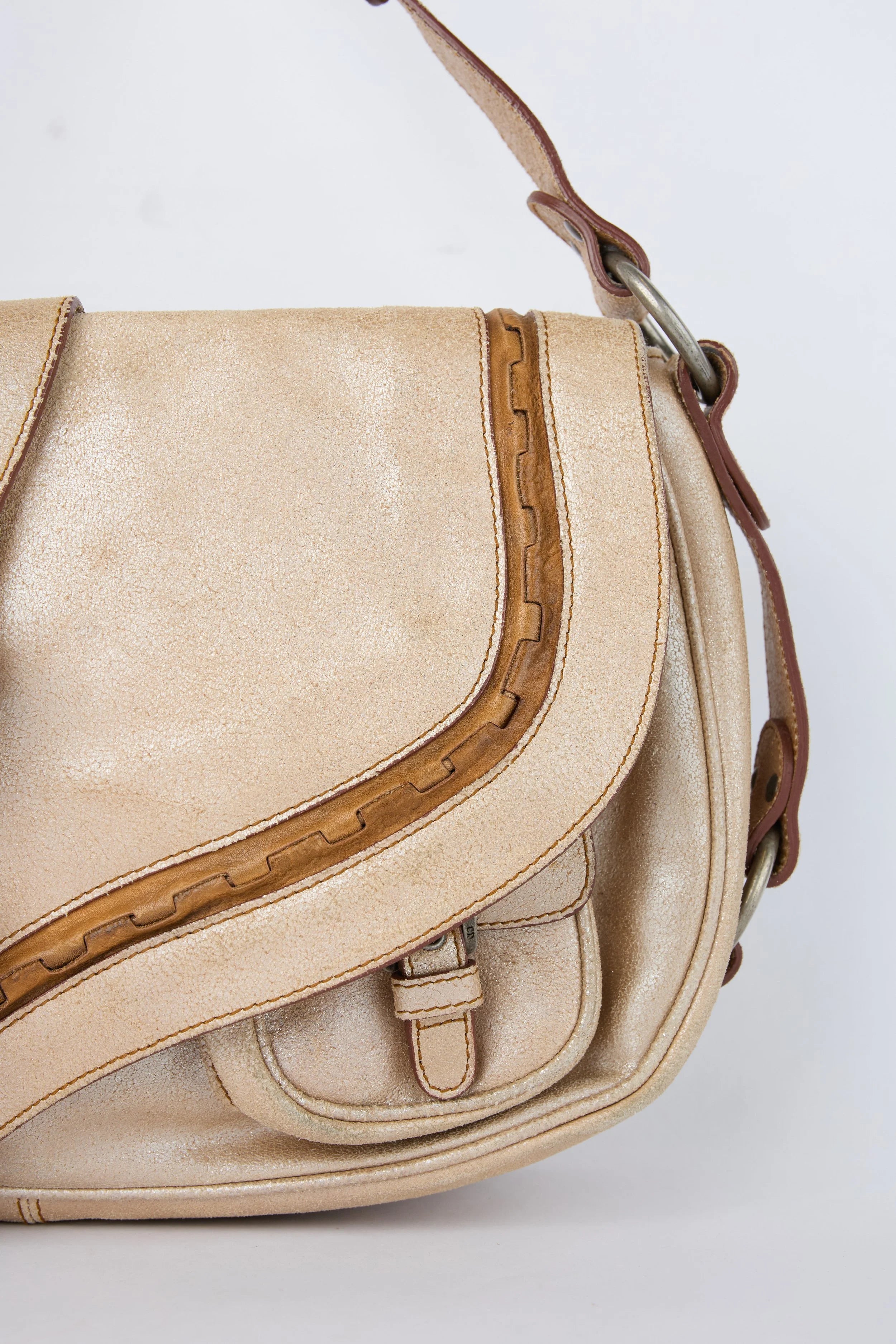 DIOR BRONZE CALFSKIN GAUCHO