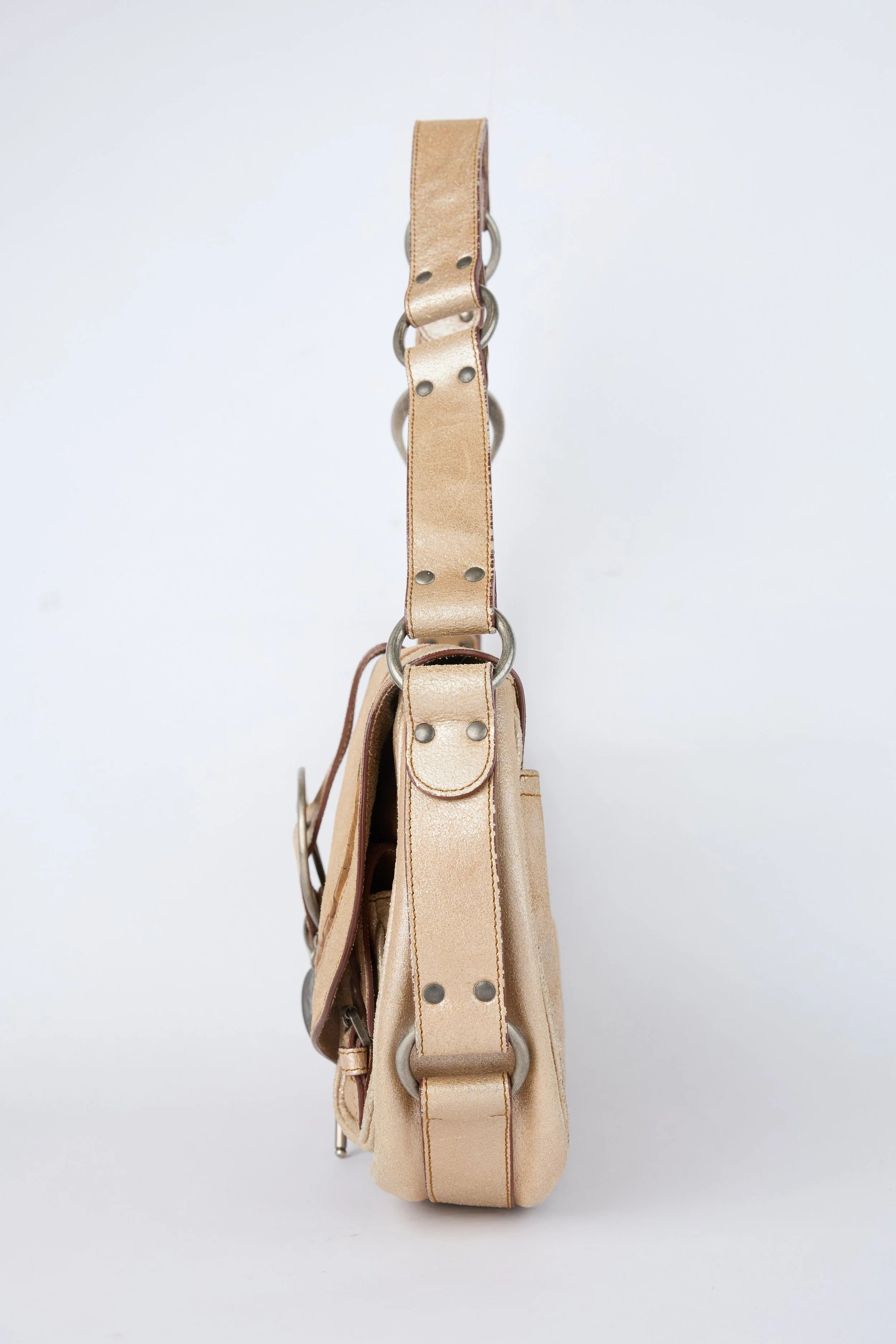 DIOR BRONZE CALFSKIN GAUCHO