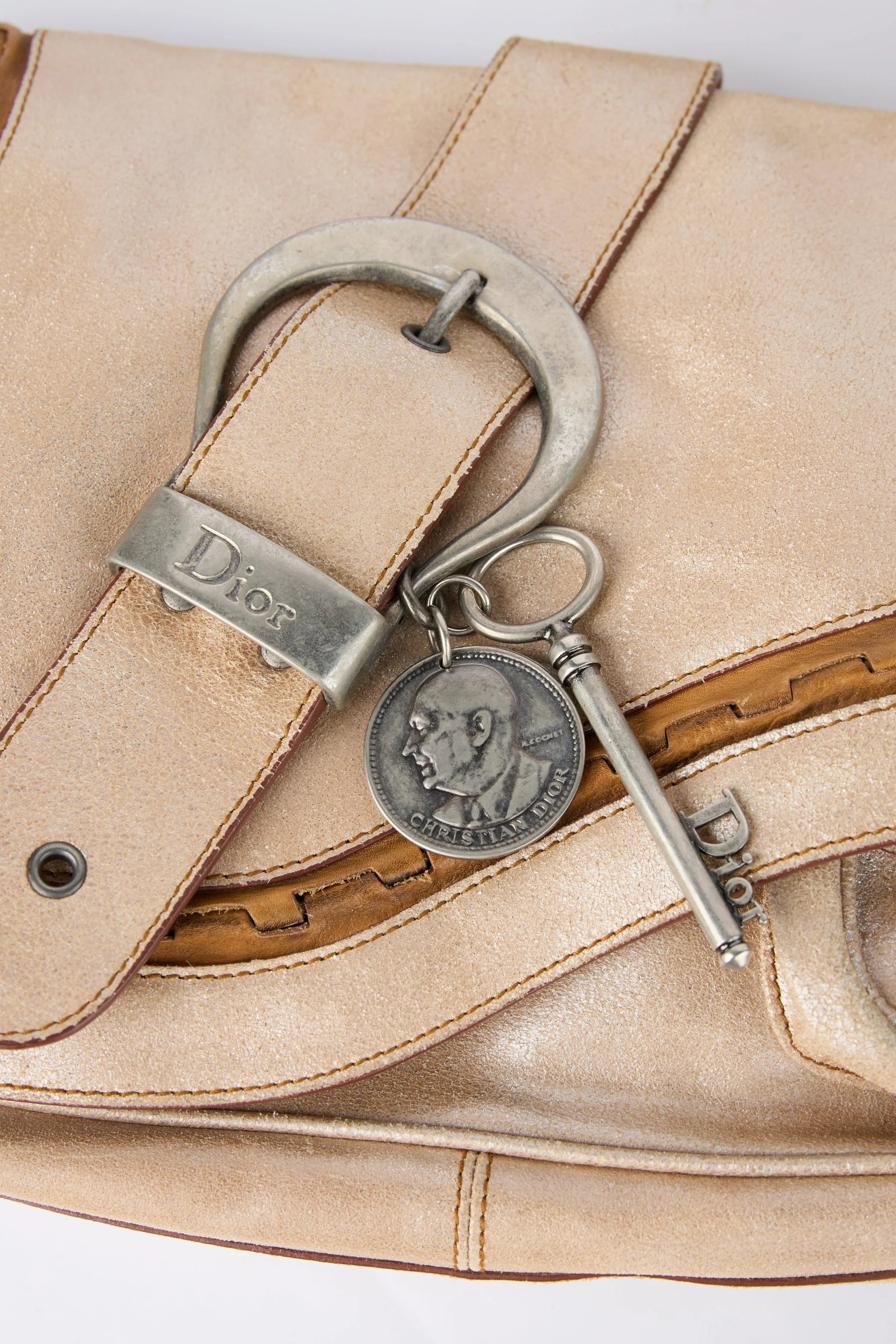 DIOR BRONZE CALFSKIN GAUCHO