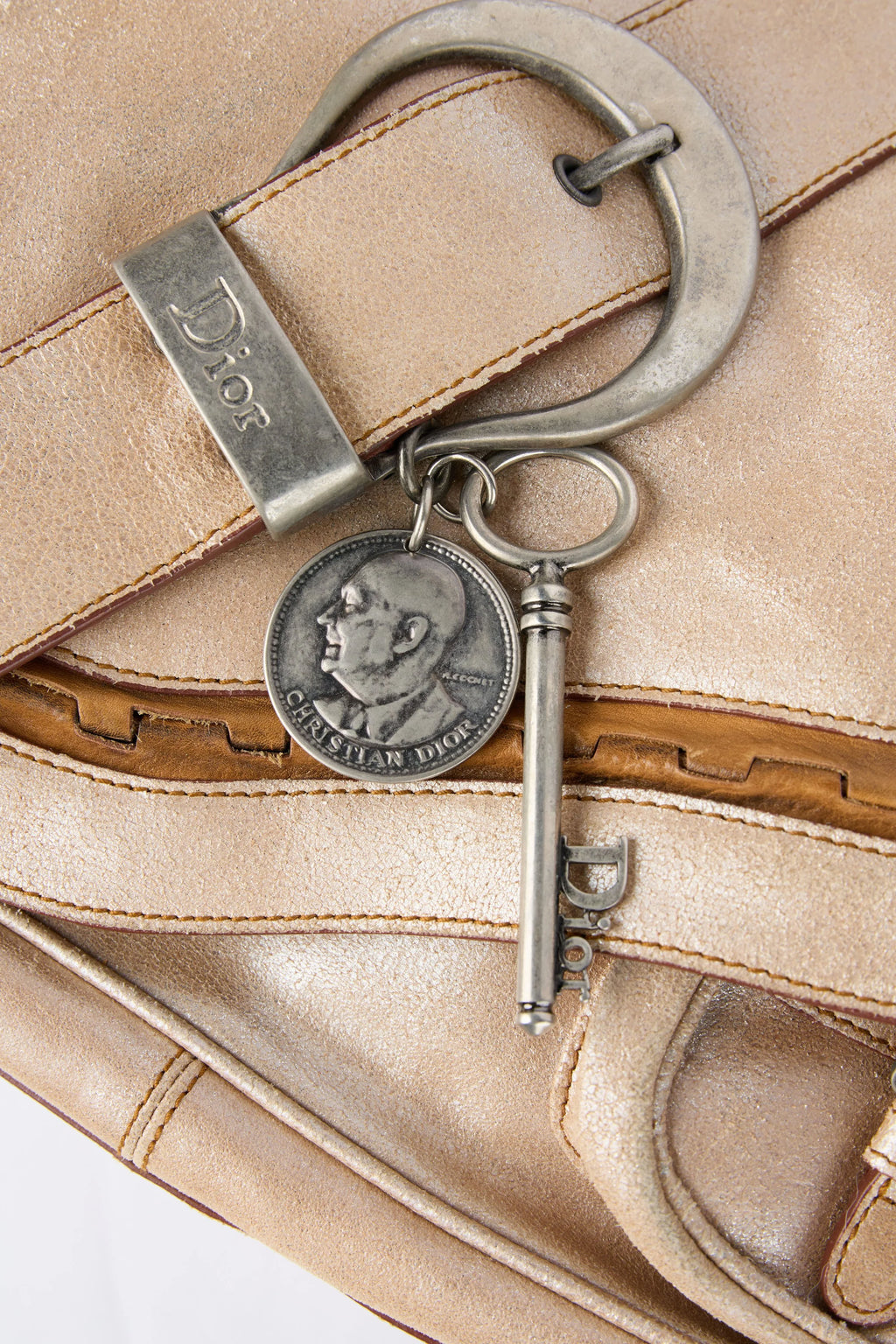 DIOR BRONZE CALFSKIN GAUCHO