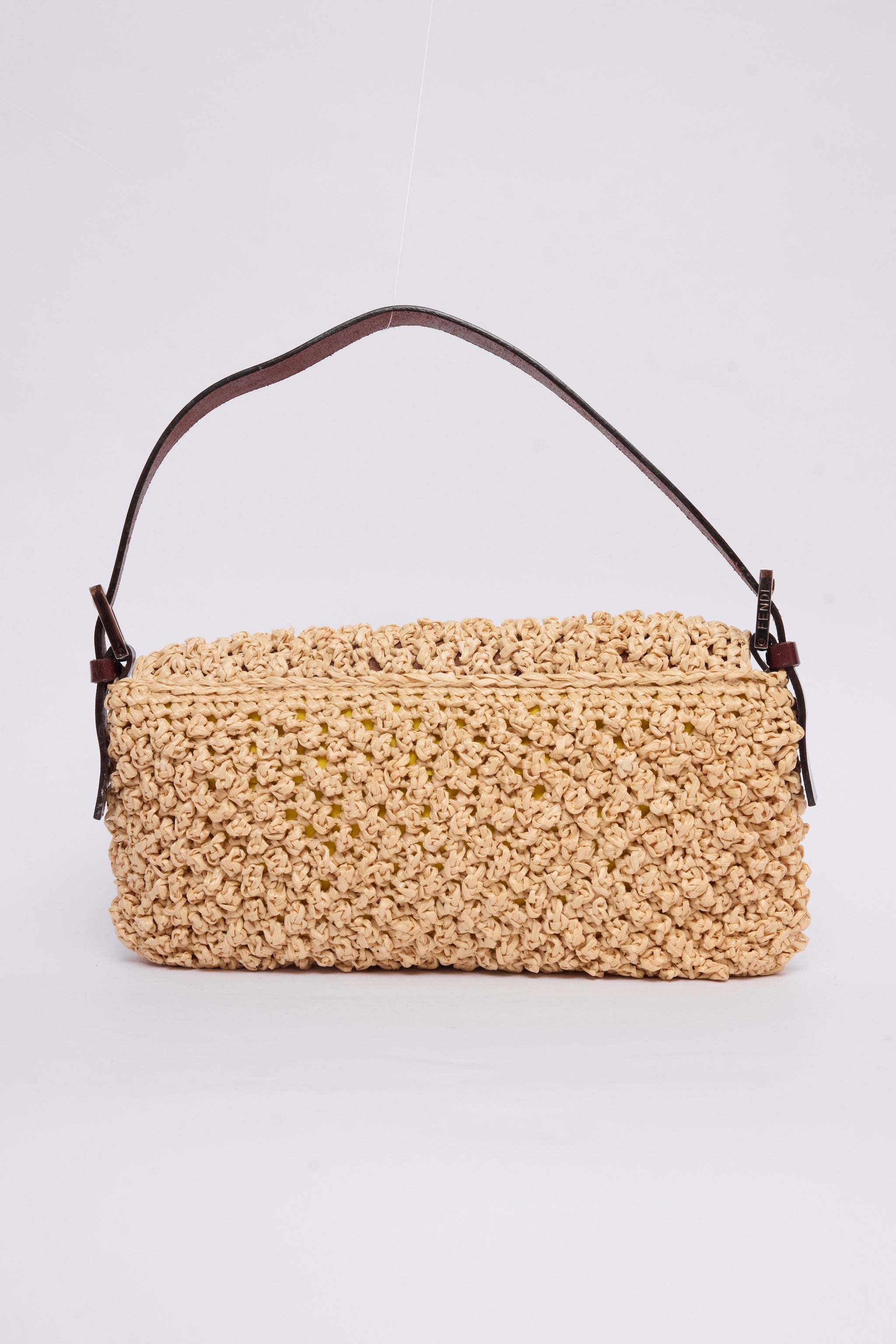 FENDI RAFFIA BAGUETTE