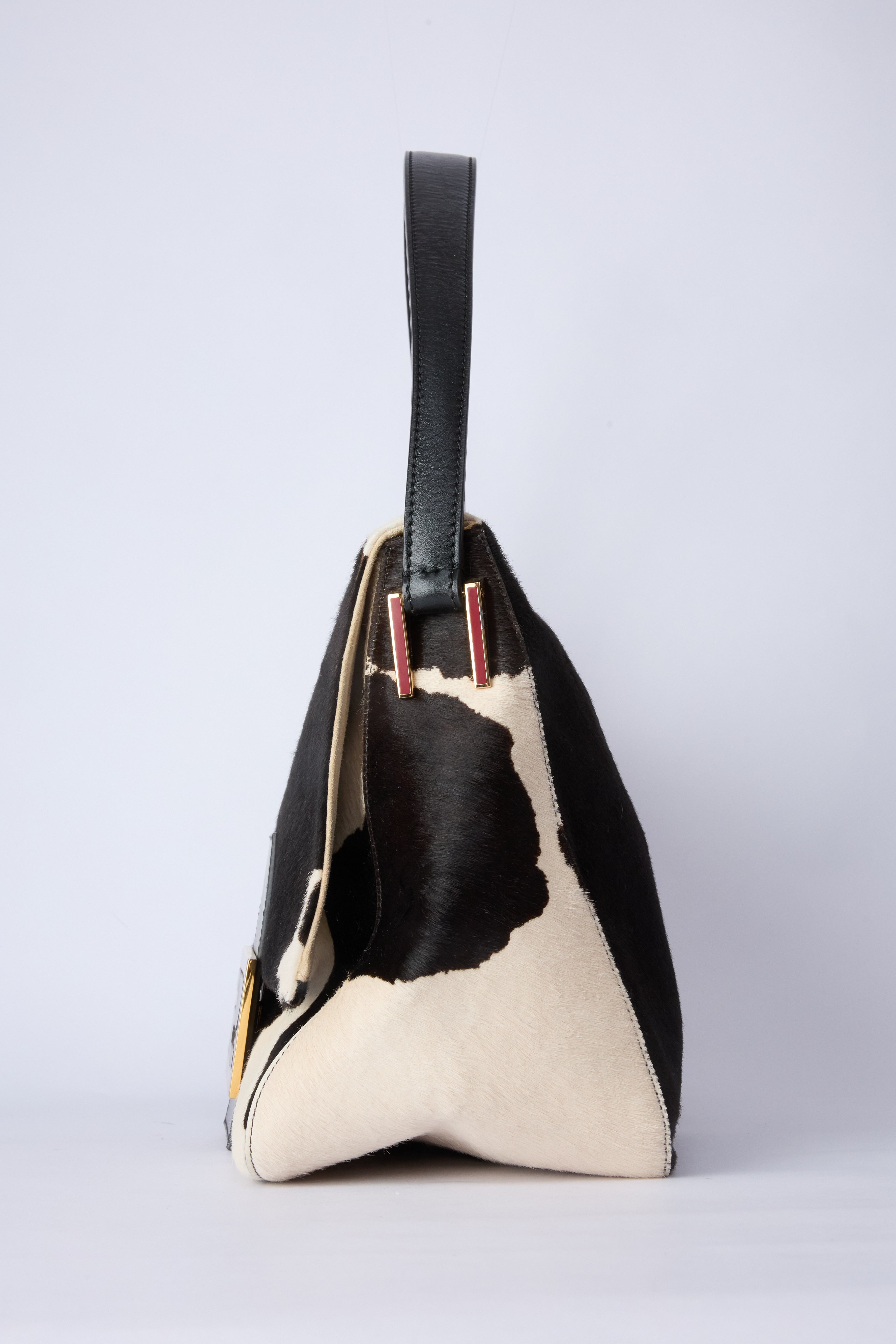 FENDI COWPRINT MAMMA BAGUETTE