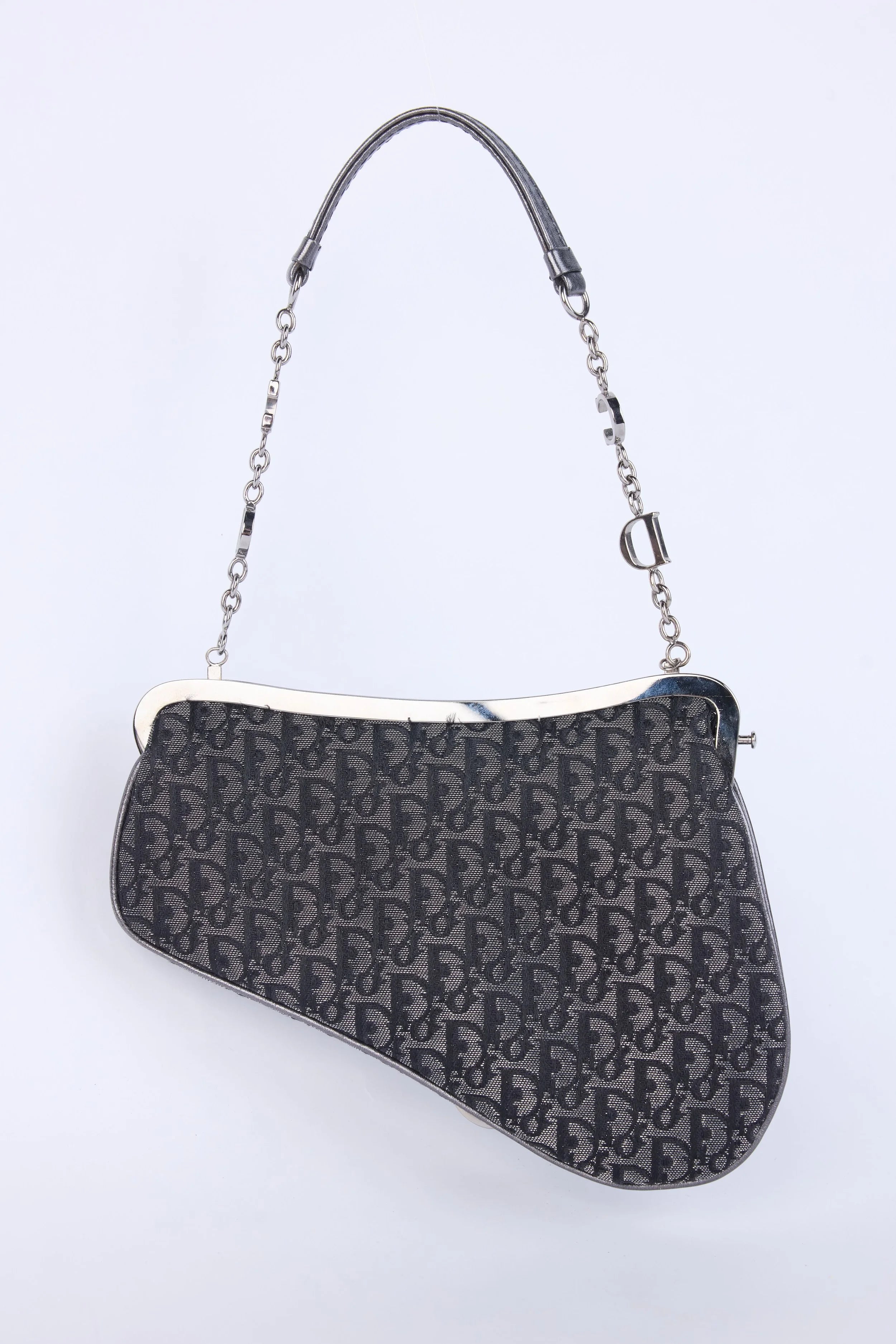 RARE DIOR TROTTER METALLIC MINI SADDLE