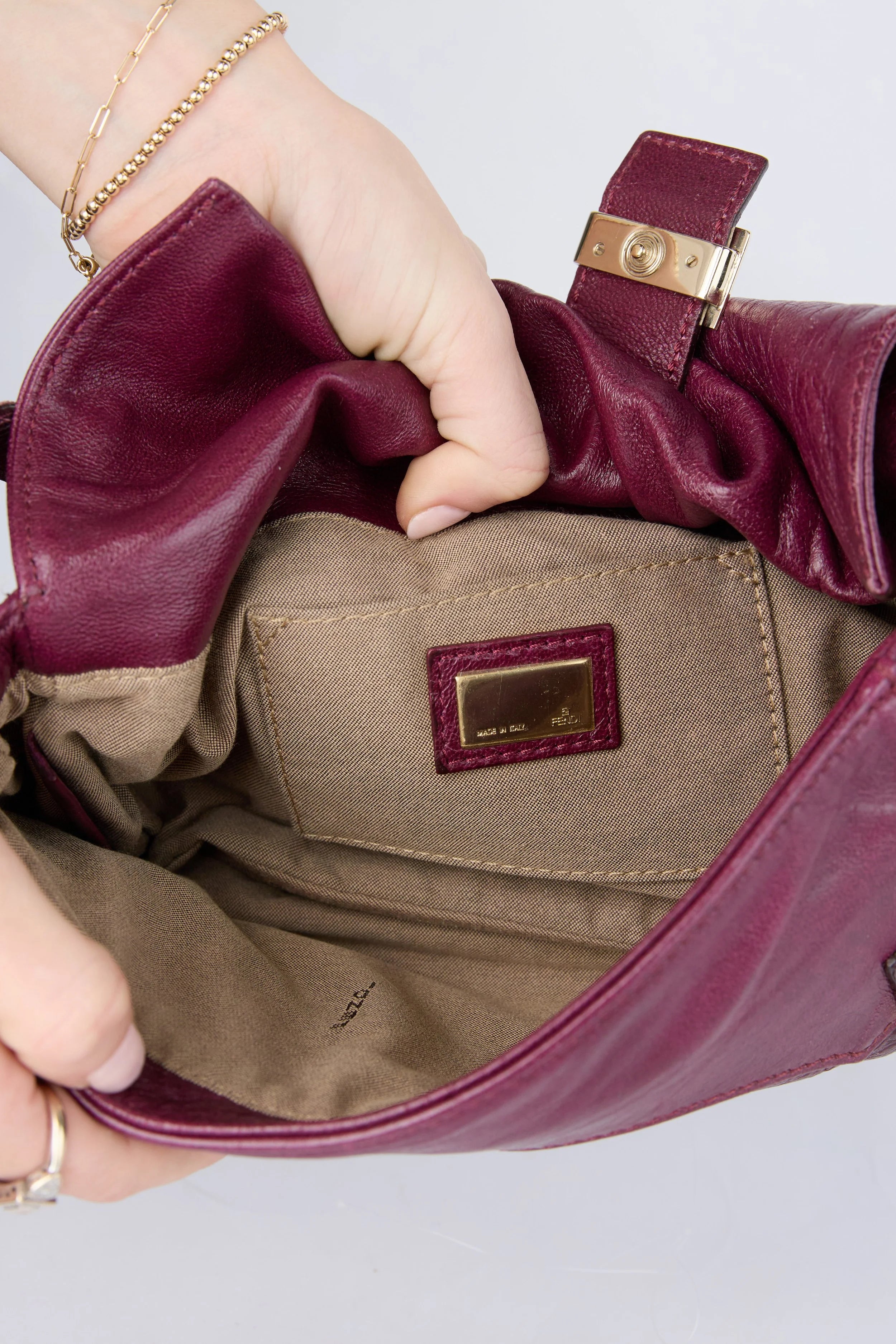 FENDI PURPLE BORSA SWEETEY BAG