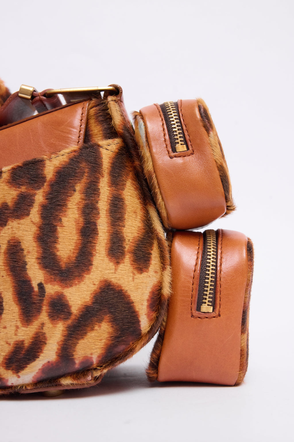 DIOR LEOPARD-PRINT PONYHAIR COLUMBUS