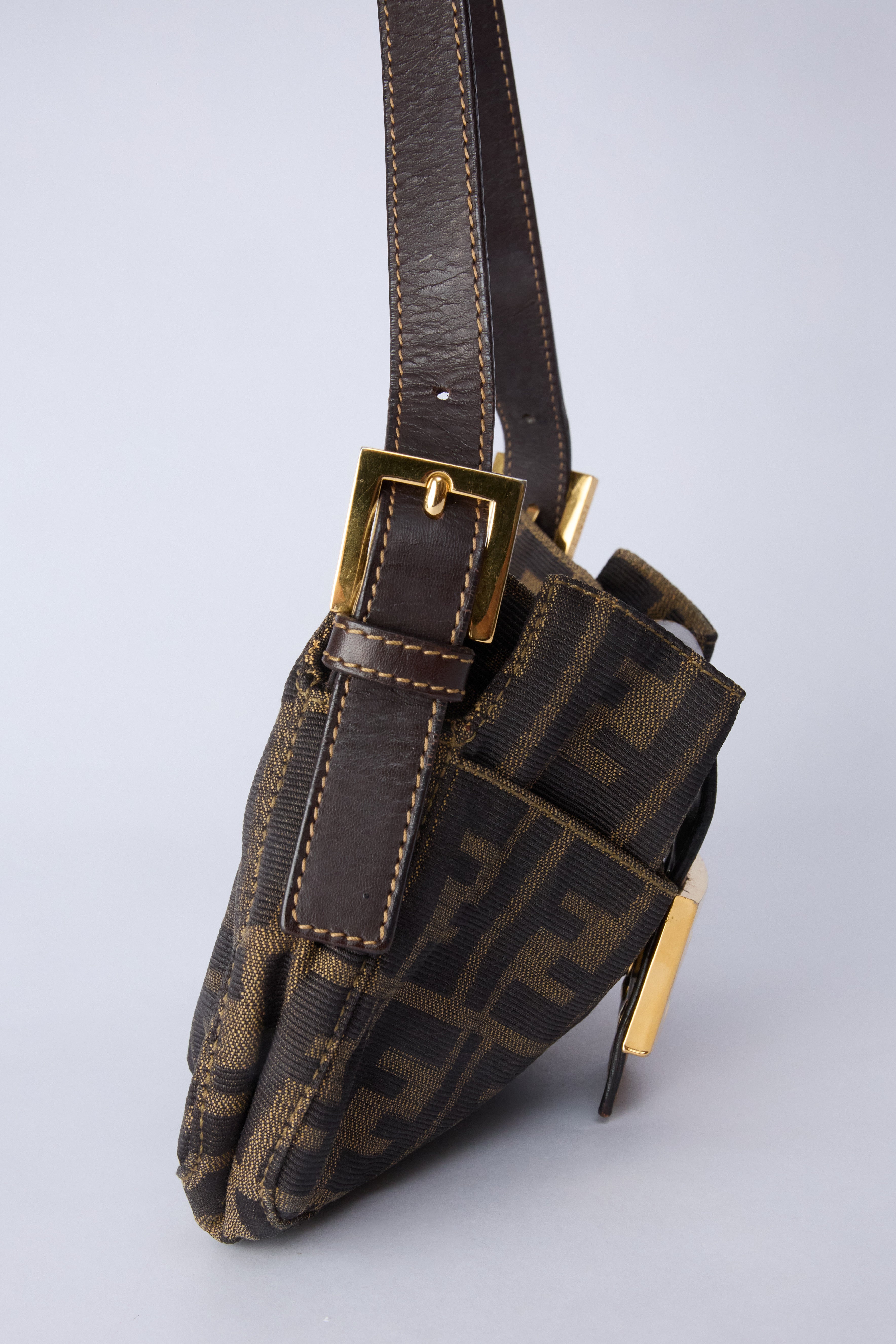 FENDI ZUCCA MINI BAGUETTE