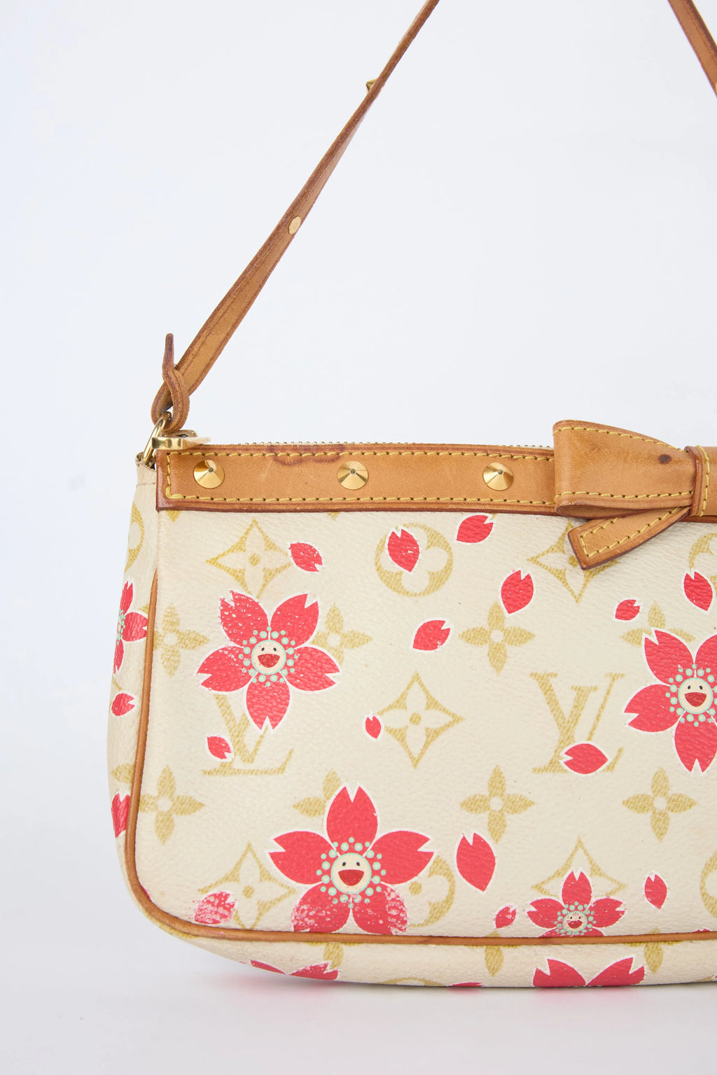 LOUIS VUITTON X TAKASHI MURAKAMI CHERRY BLOSSOM POCHETTE