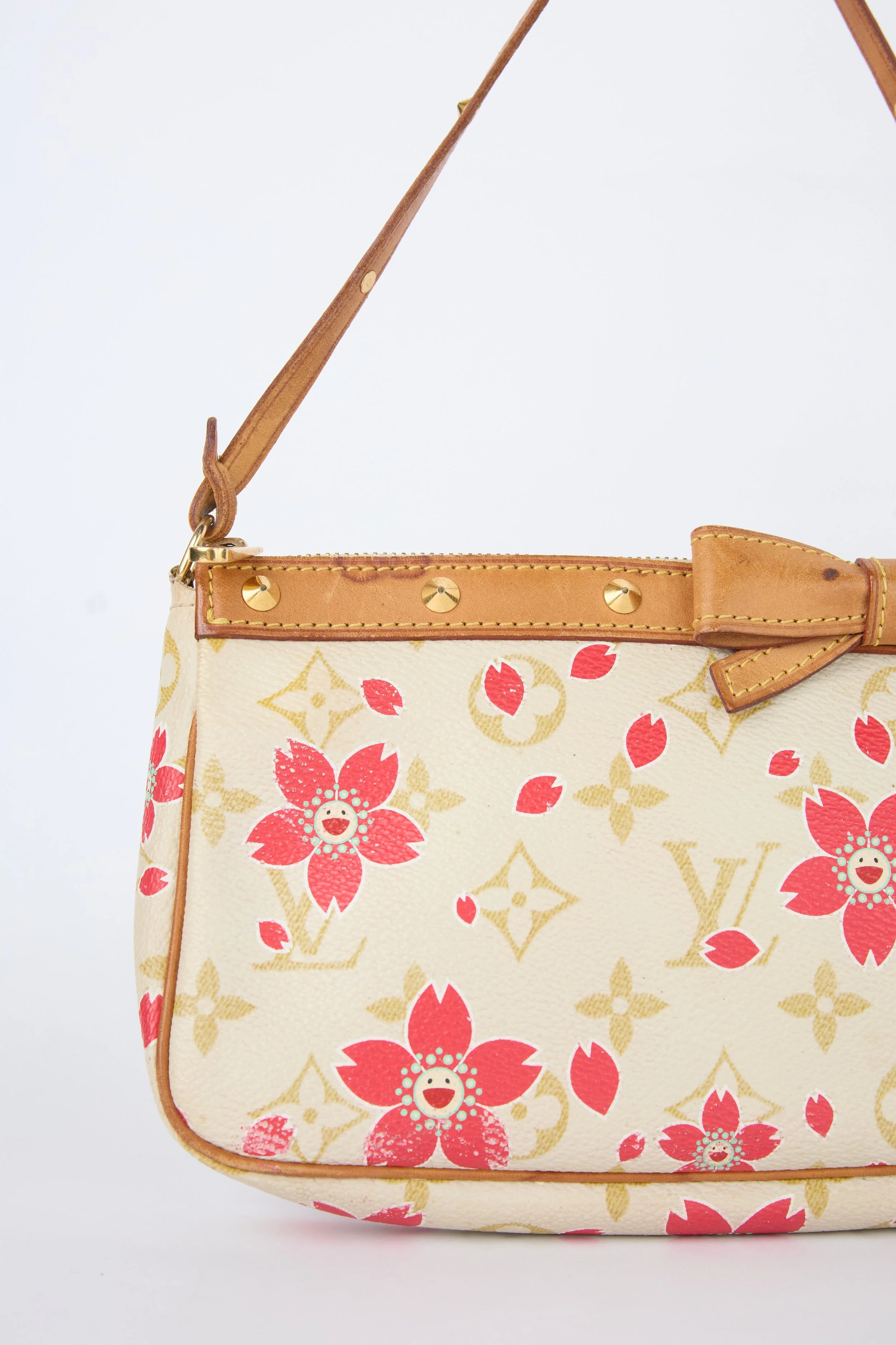 LOUIS VUITTON X TAKASHI MURAKAMI CHERRY BLOSSOM POCHETTE