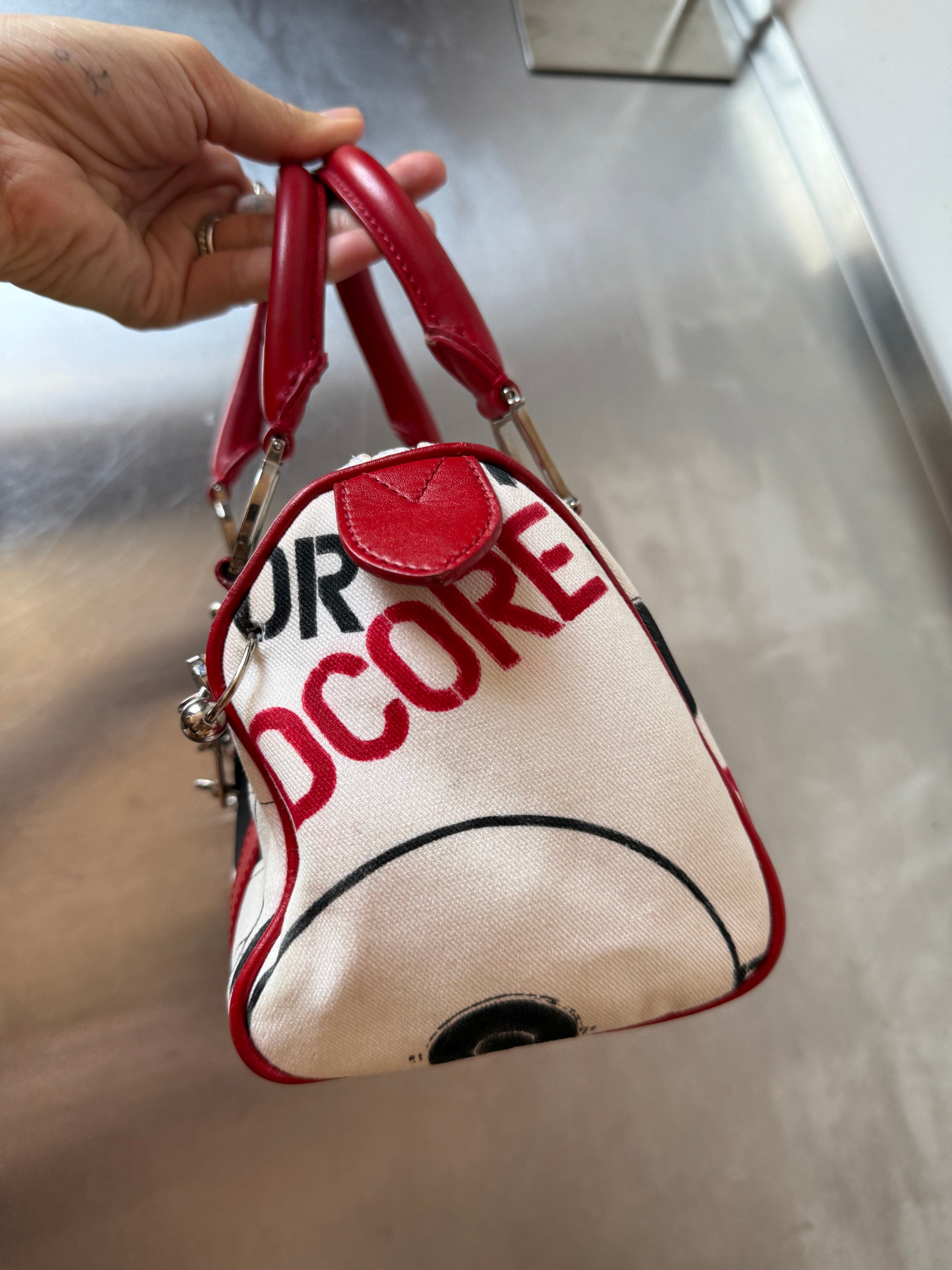 DIOR PIERCED BOSTON BAG