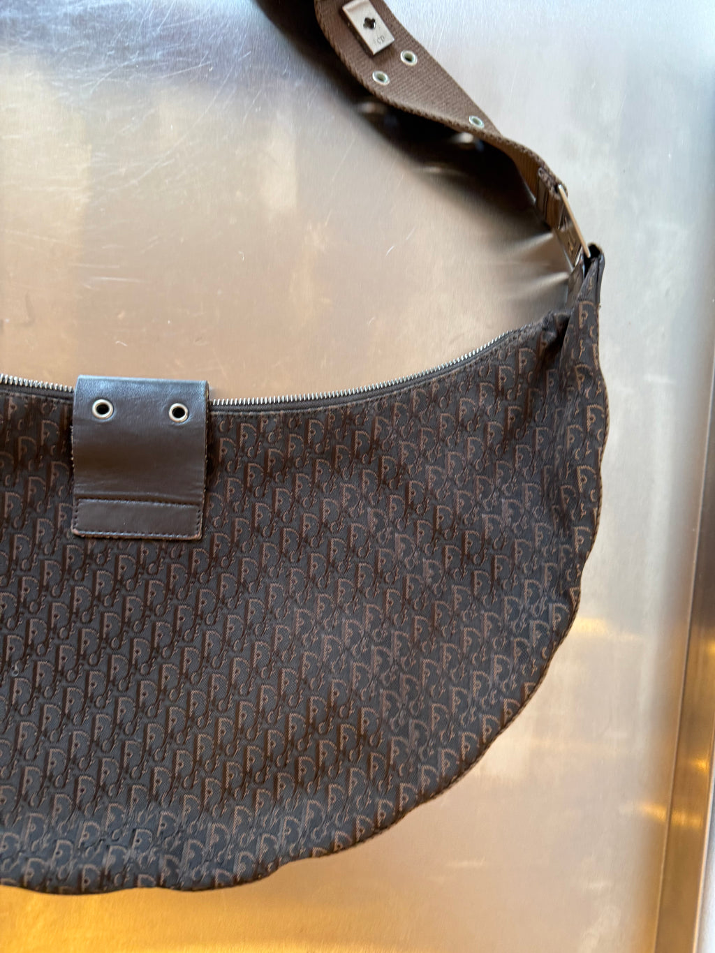 DIOR TROTTER CRESCENT HOBO