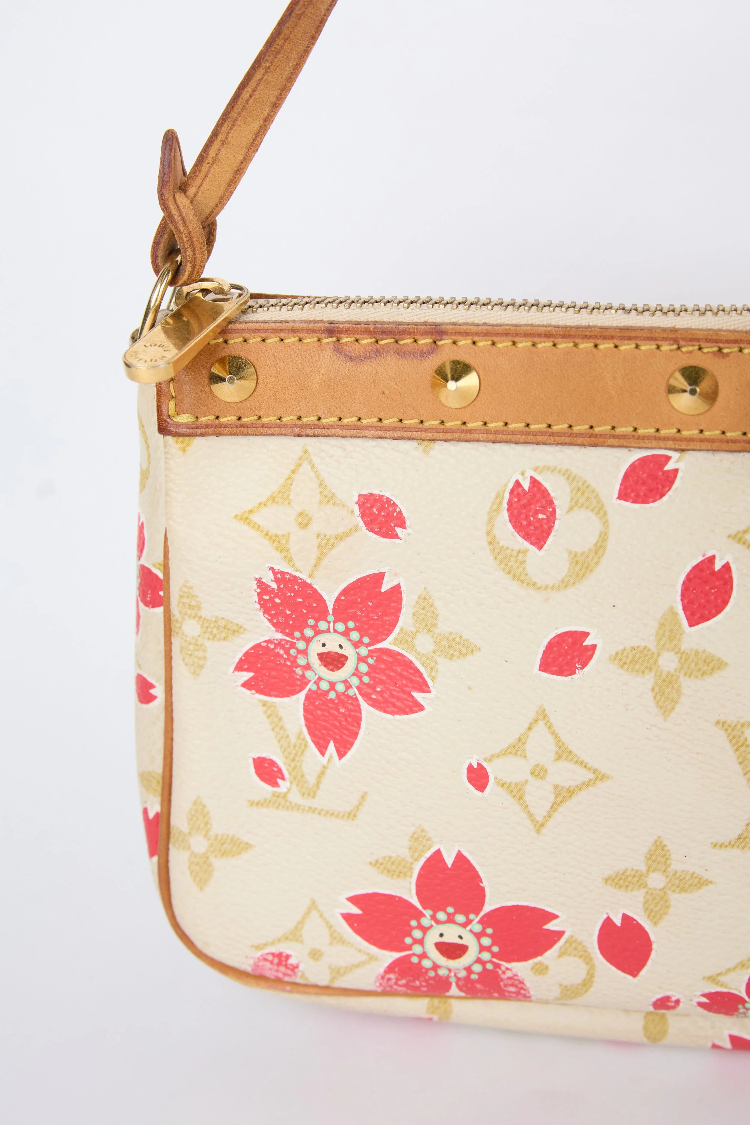 LOUIS VUITTON X TAKASHI MURAKAMI CHERRY BLOSSOM POCHETTE