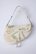 DIOR WHITE ROMANTIQUE SADDLE