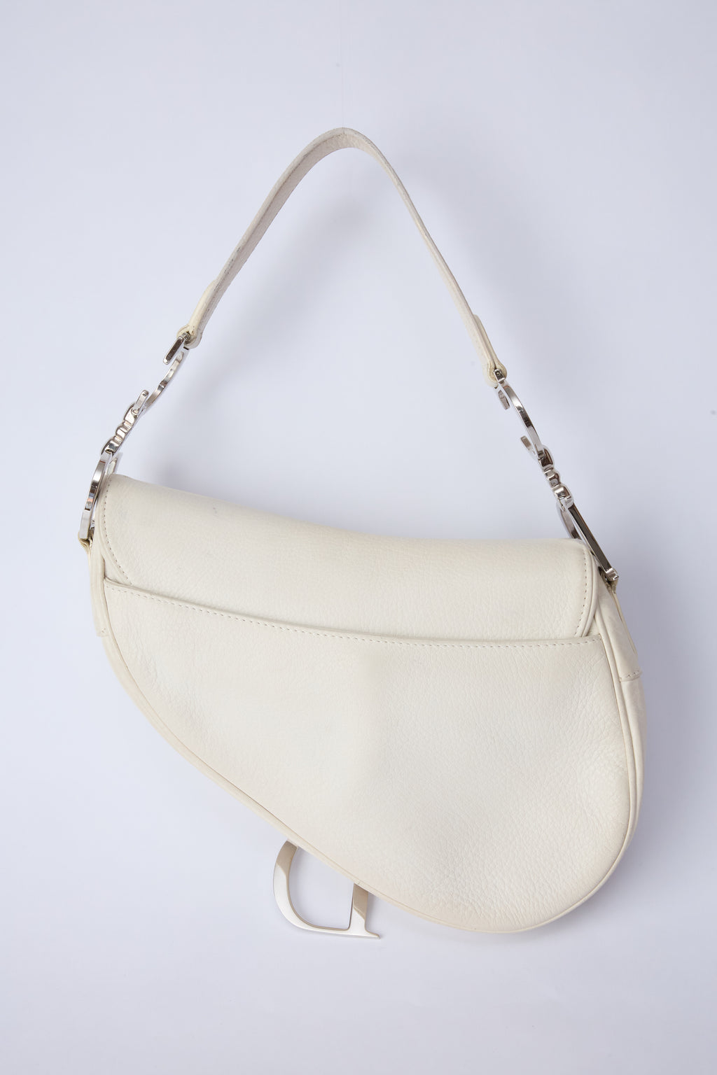 DIOR WHITE ROMANTIQUE SADDLE