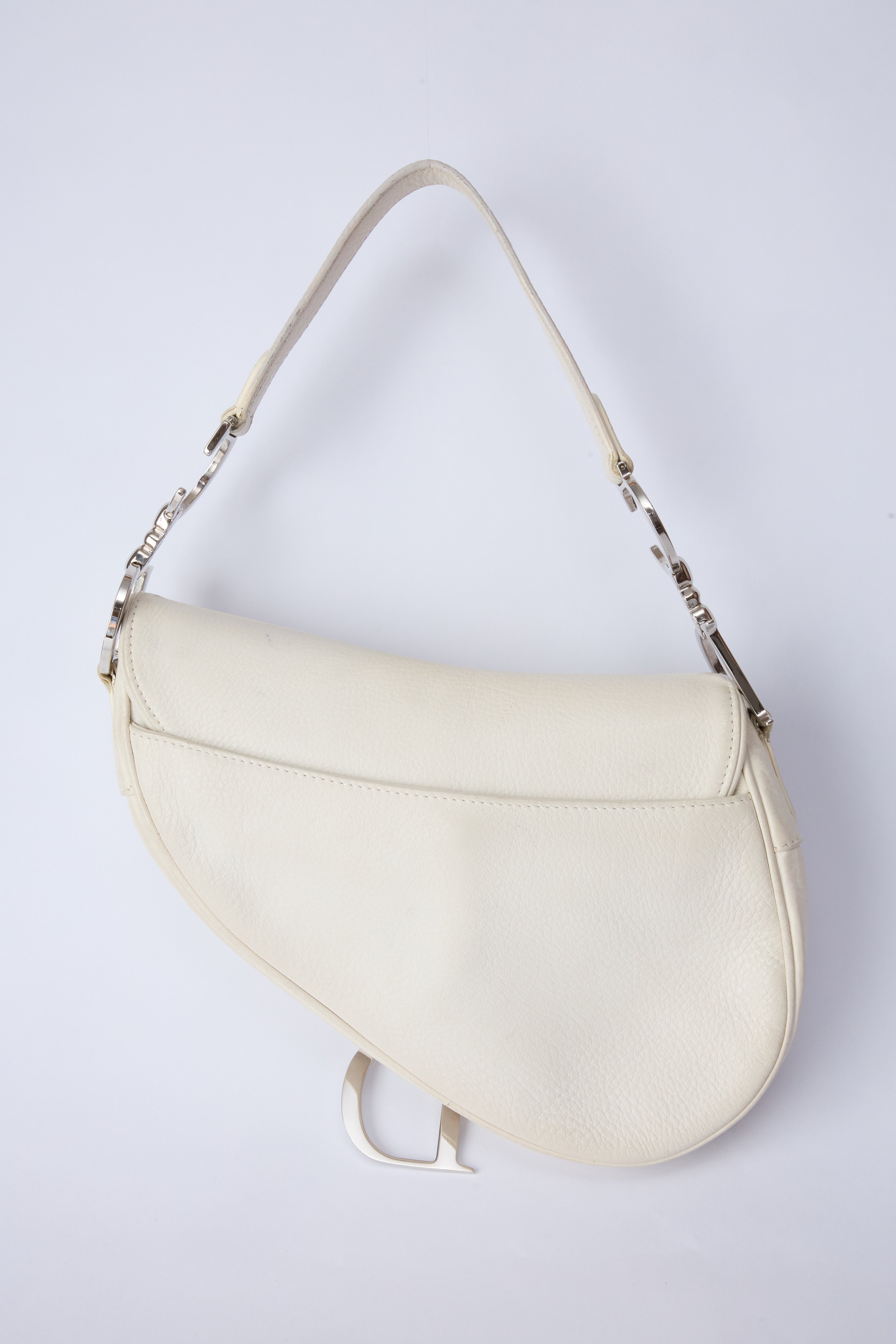 DIOR WHITE ROMANTIQUE SADDLE
