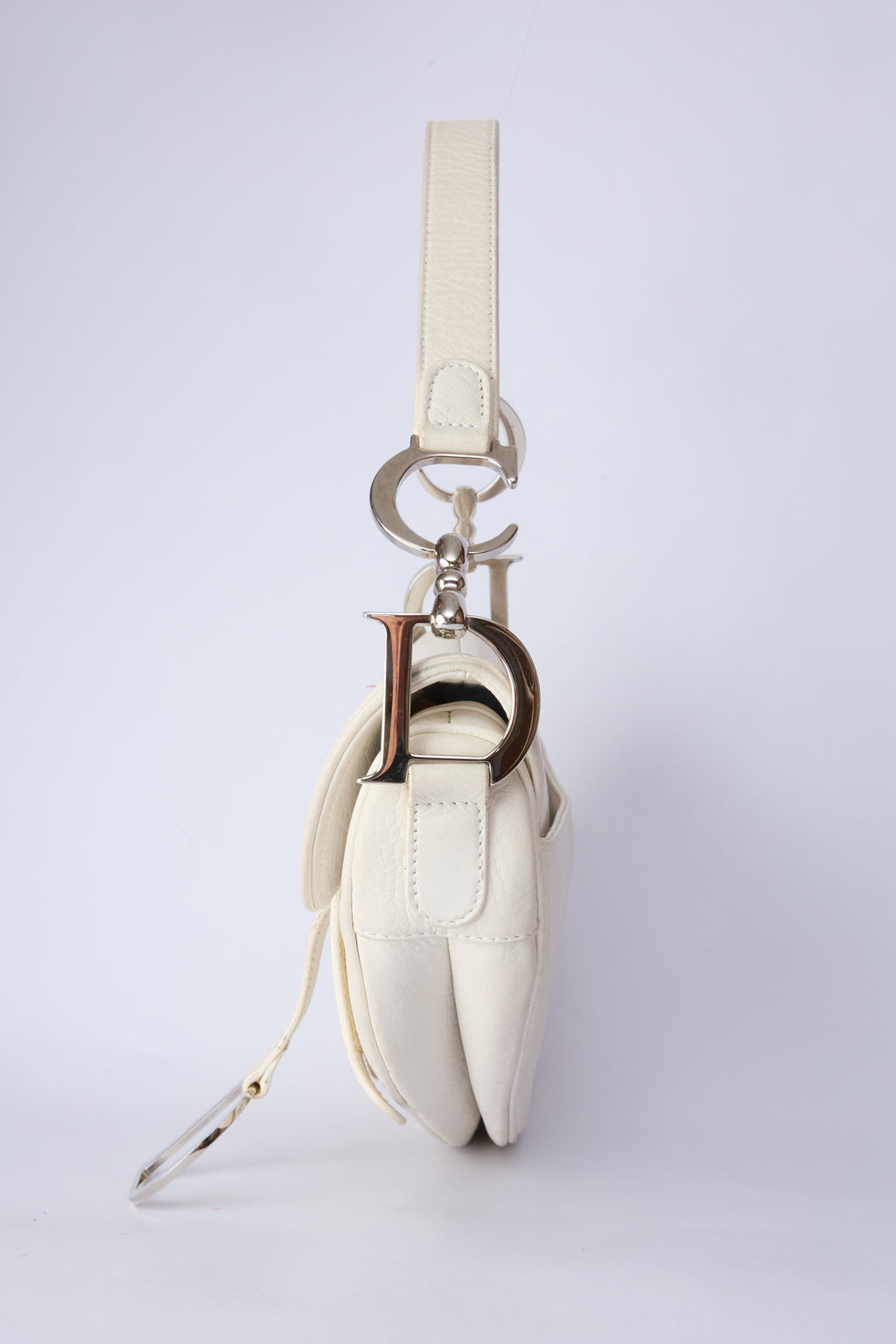 DIOR WHITE ROMANTIQUE SADDLE