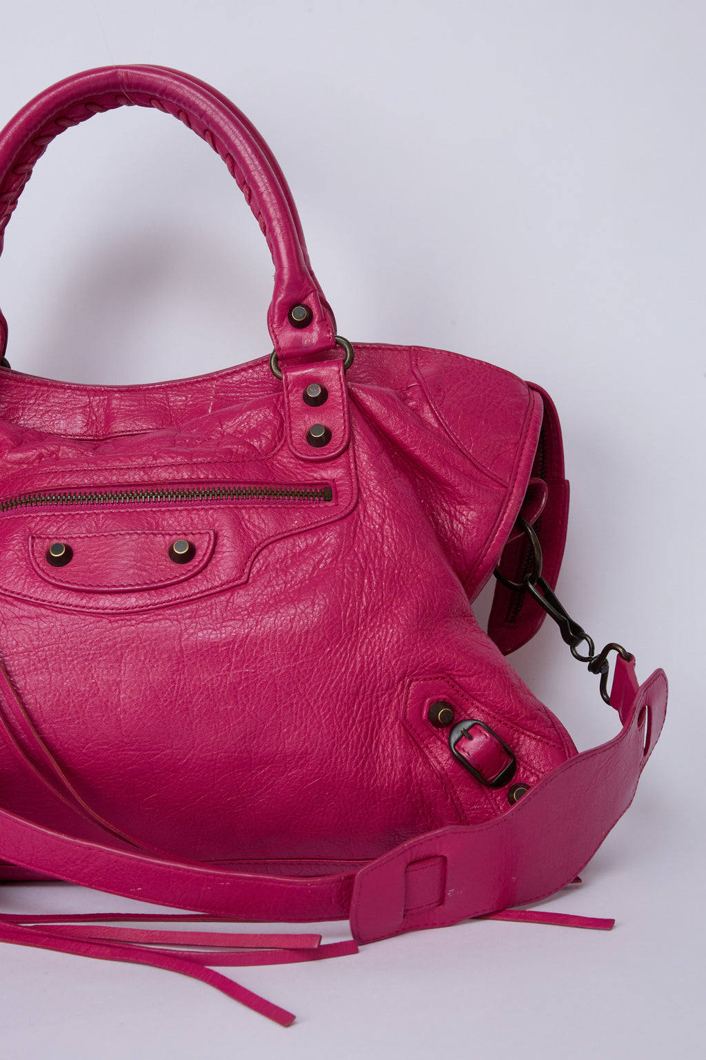 BALENCIAGA FUSCHIA CITY