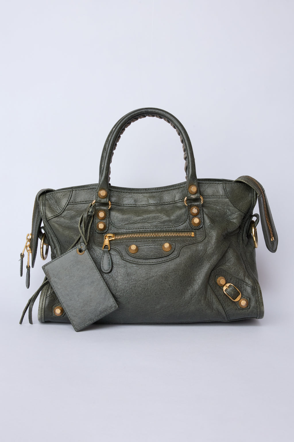 BALENCIAGA GREEN MINI CITY