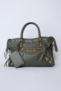 BALENCIAGA GREEN MINI CITY