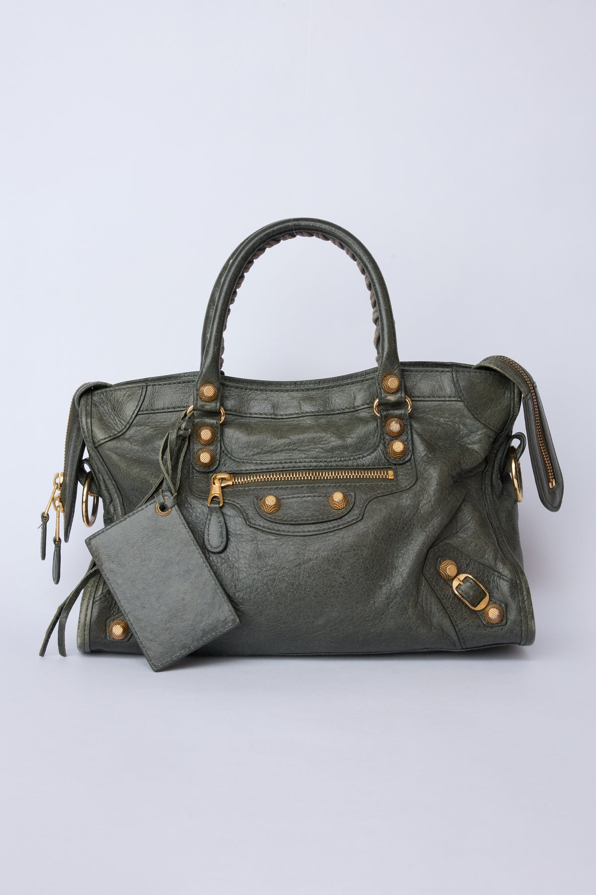 BALENCIAGA GREEN MINI CITY