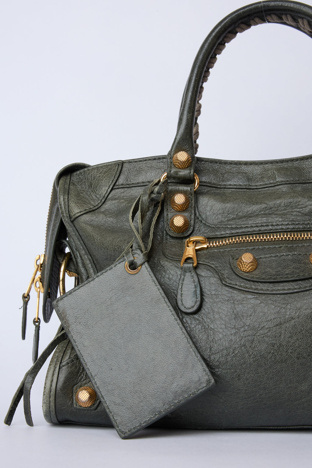 BALENCIAGA GREEN MINI CITY