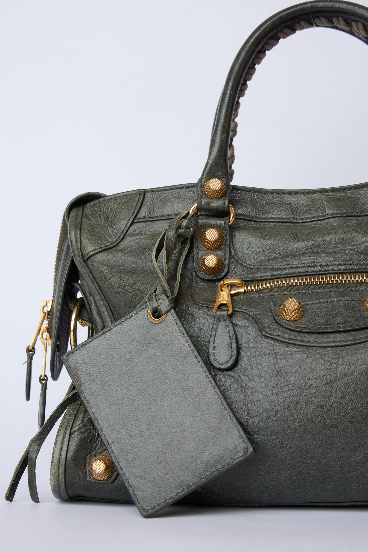BALENCIAGA GREEN MINI CITY
