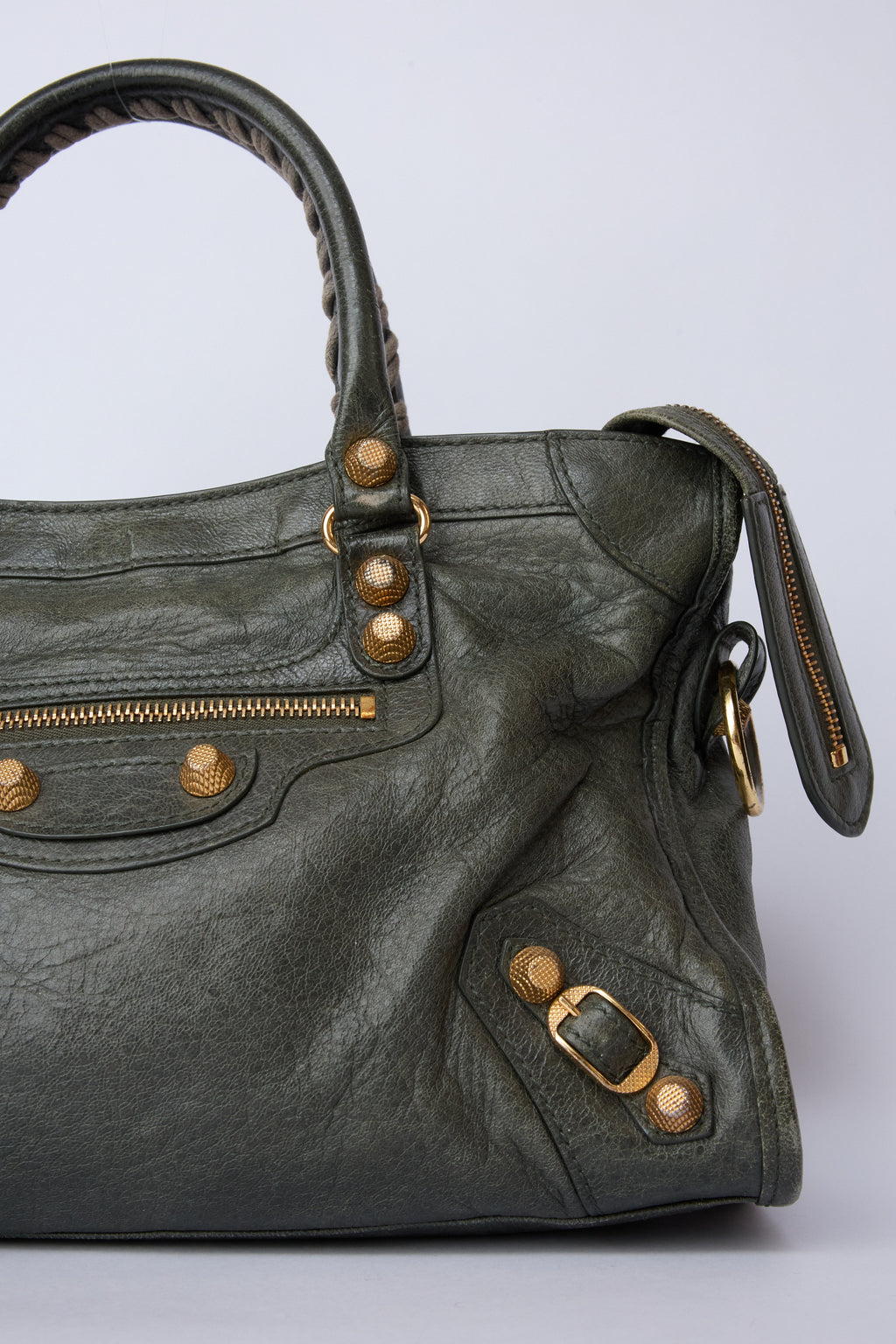 BALENCIAGA GREEN MINI CITY