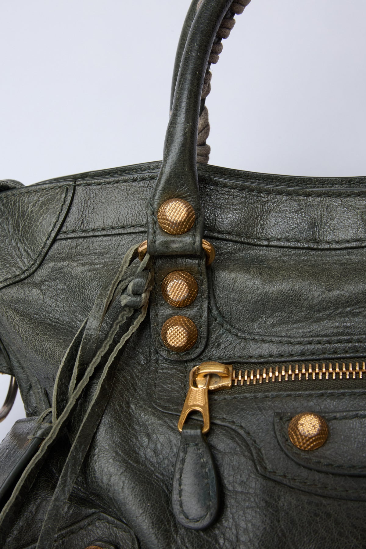 BALENCIAGA GREEN MINI CITY