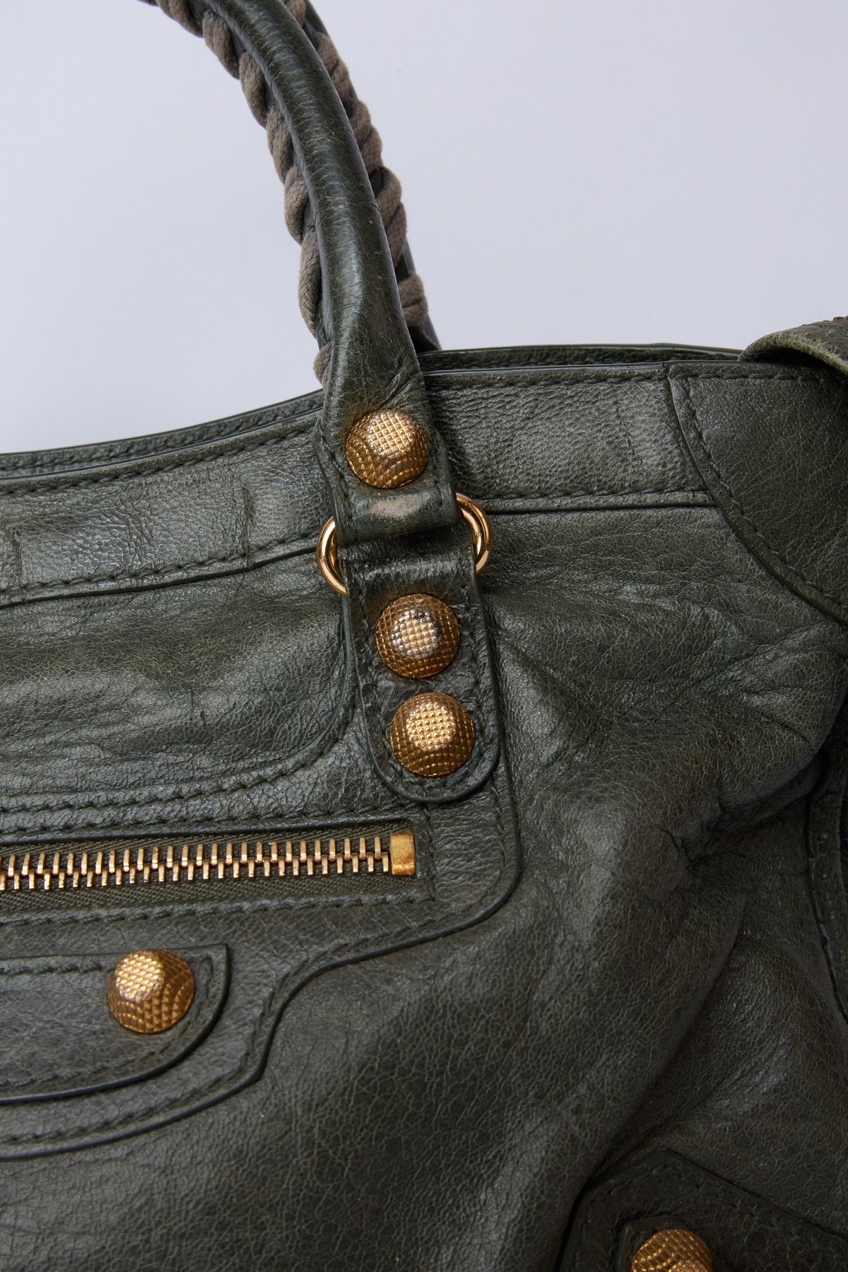 BALENCIAGA GREEN MINI CITY